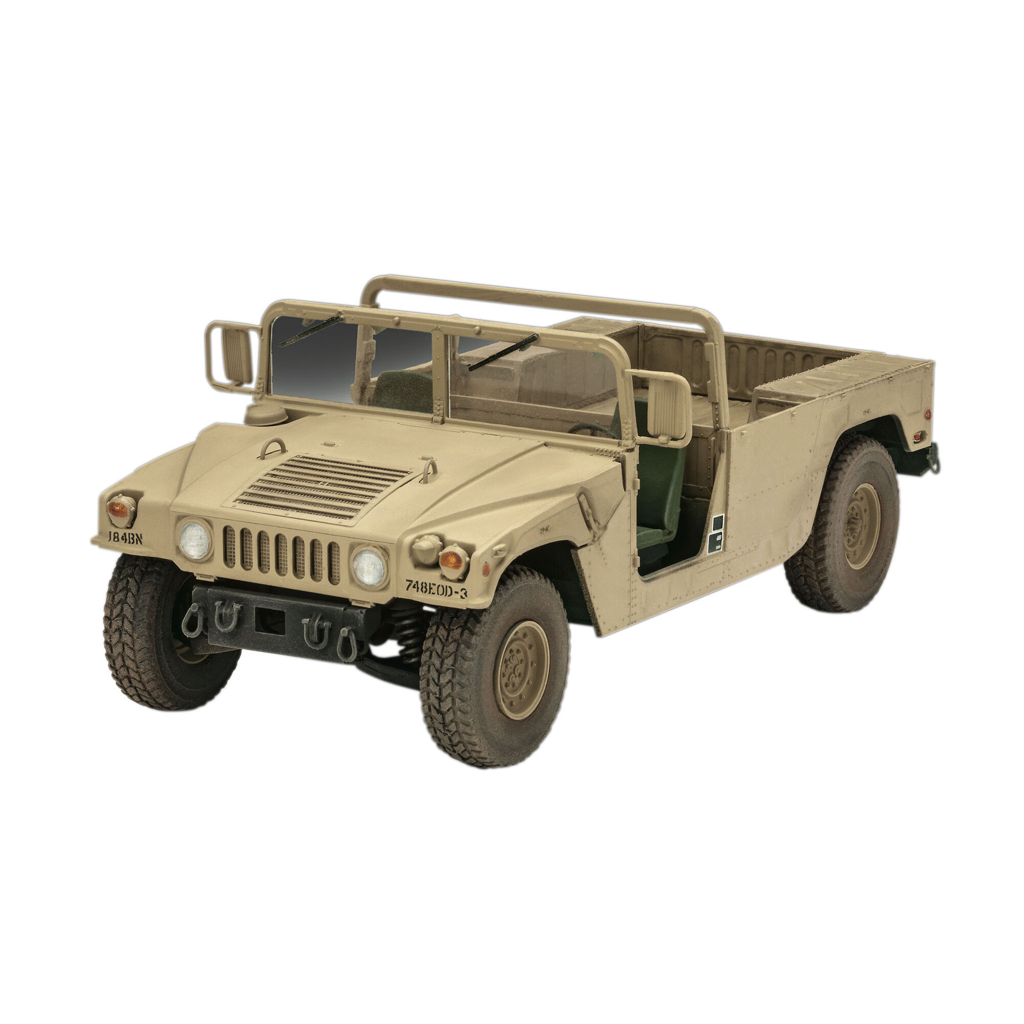 Zmontowany model HMMWV M1097A2