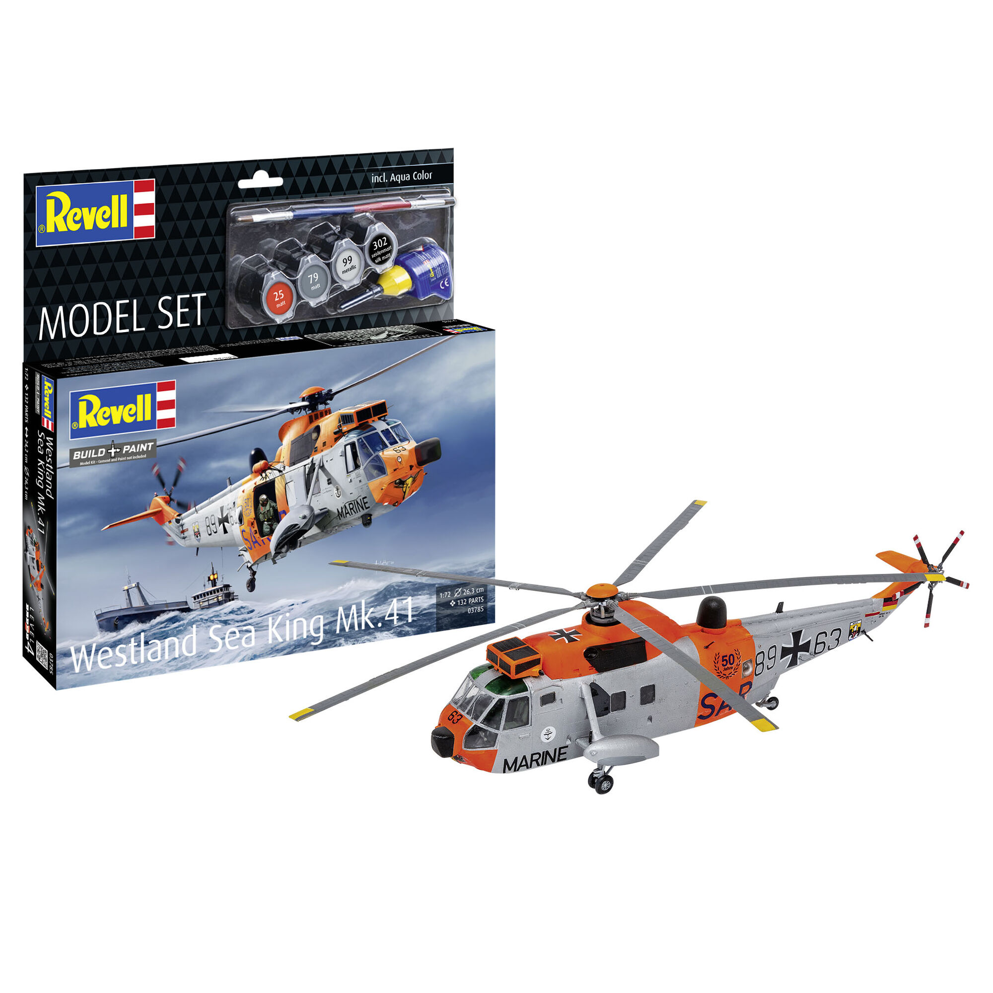 Złożony model Westland Sea King Mk.41