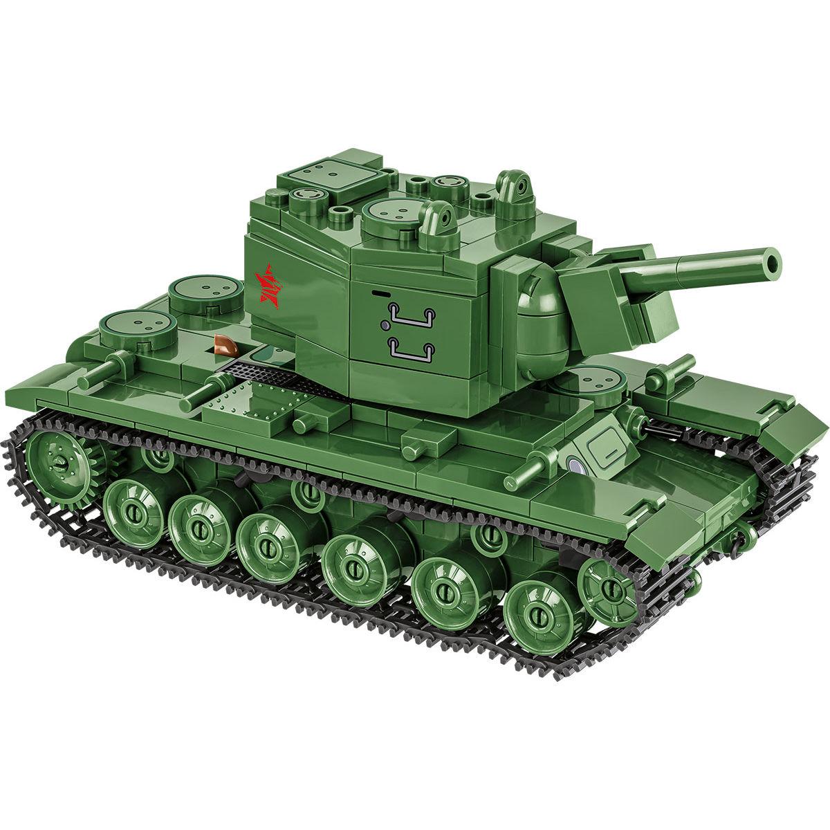 Gotowy model czołgu KV-2 w skali 1:48