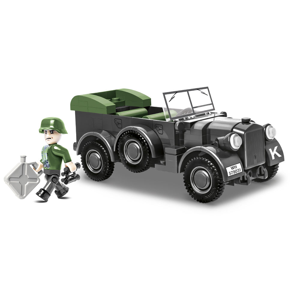 Model Horcha 901 z figurką kierowcy