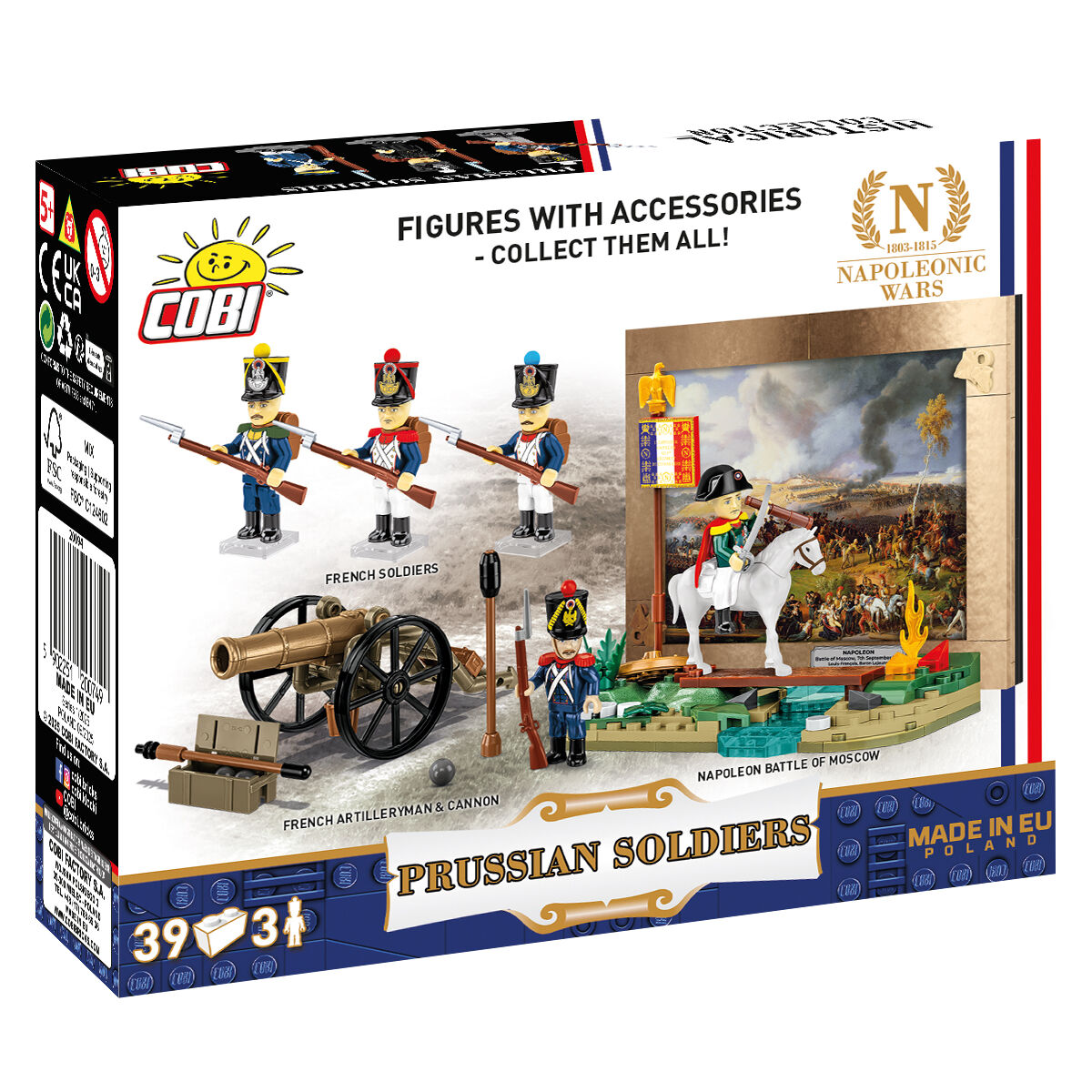 Opakowanie zestawu Pruscy żołnierze z kolekcji NAPOLEONIC WARS