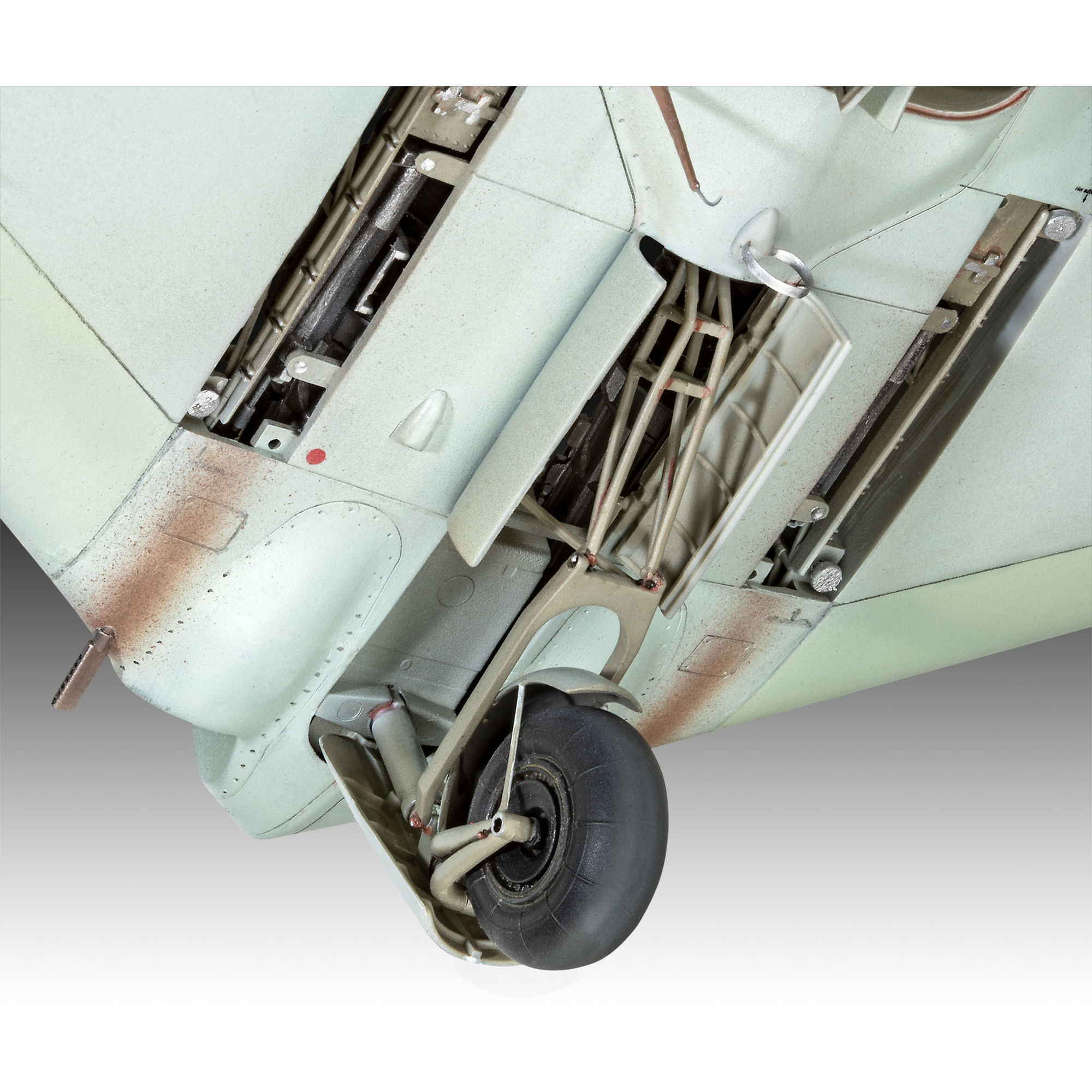 Szczegół podwozia modelu Horten Go229 A