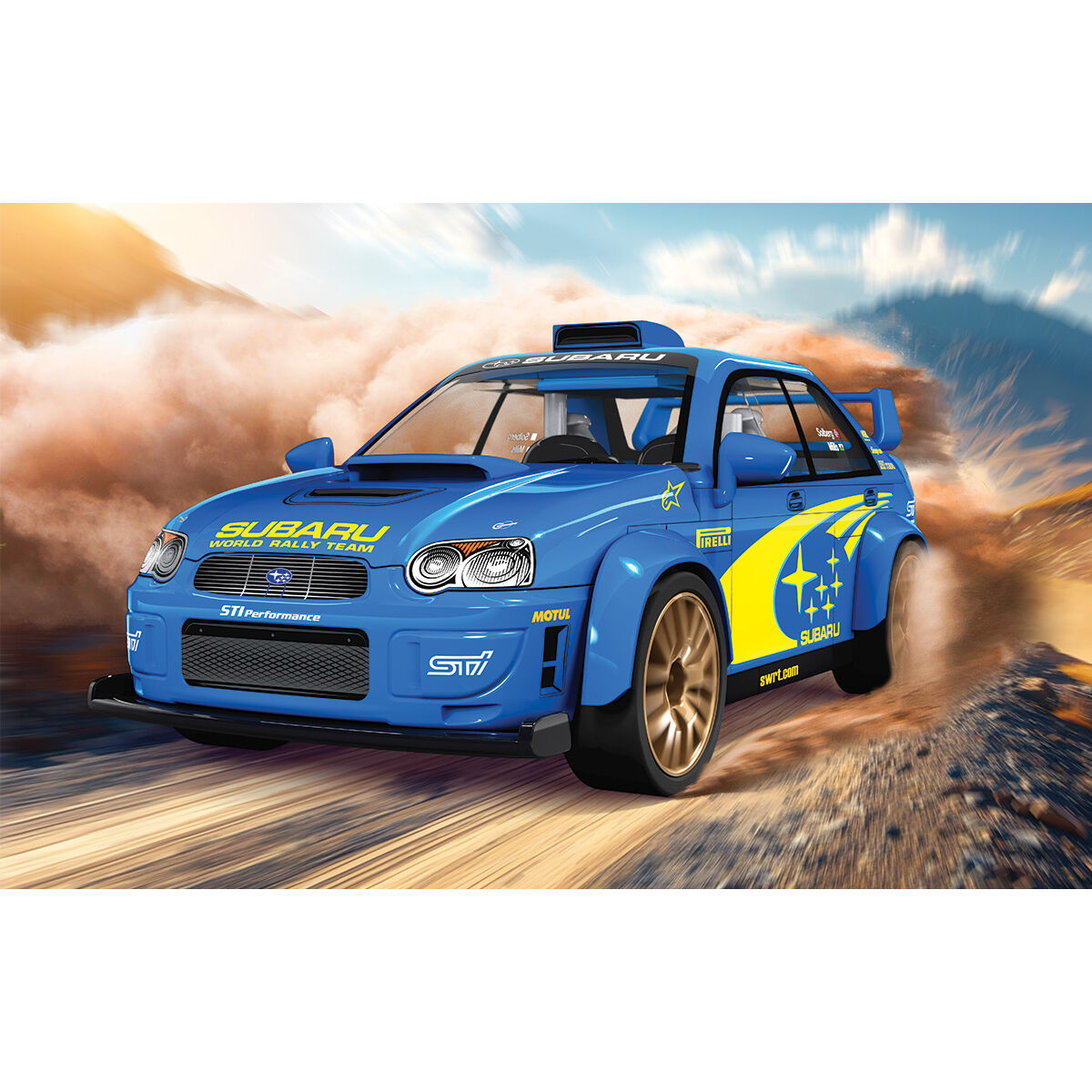 Subaru Impreza WRC 2003 podczas rajdu