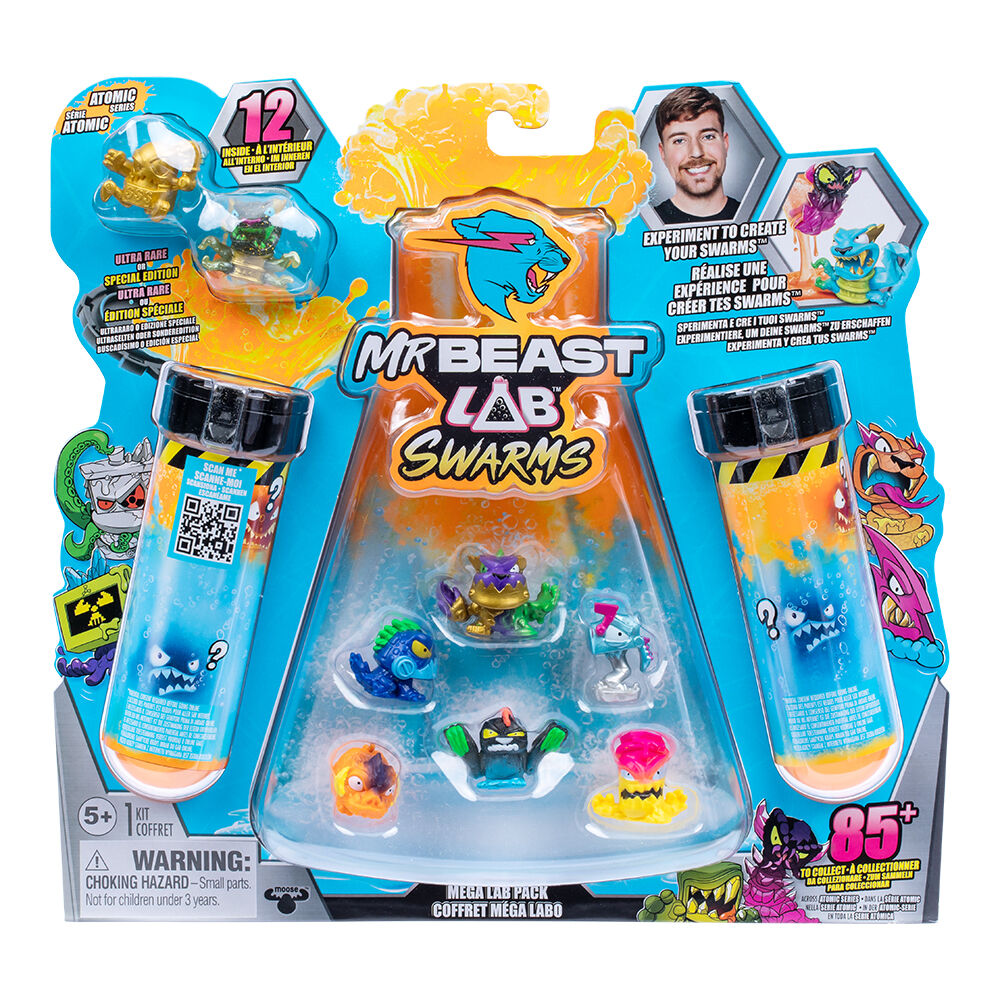 Zestaw MrBeast Lab Swarms z figurkami Mikro Bestii