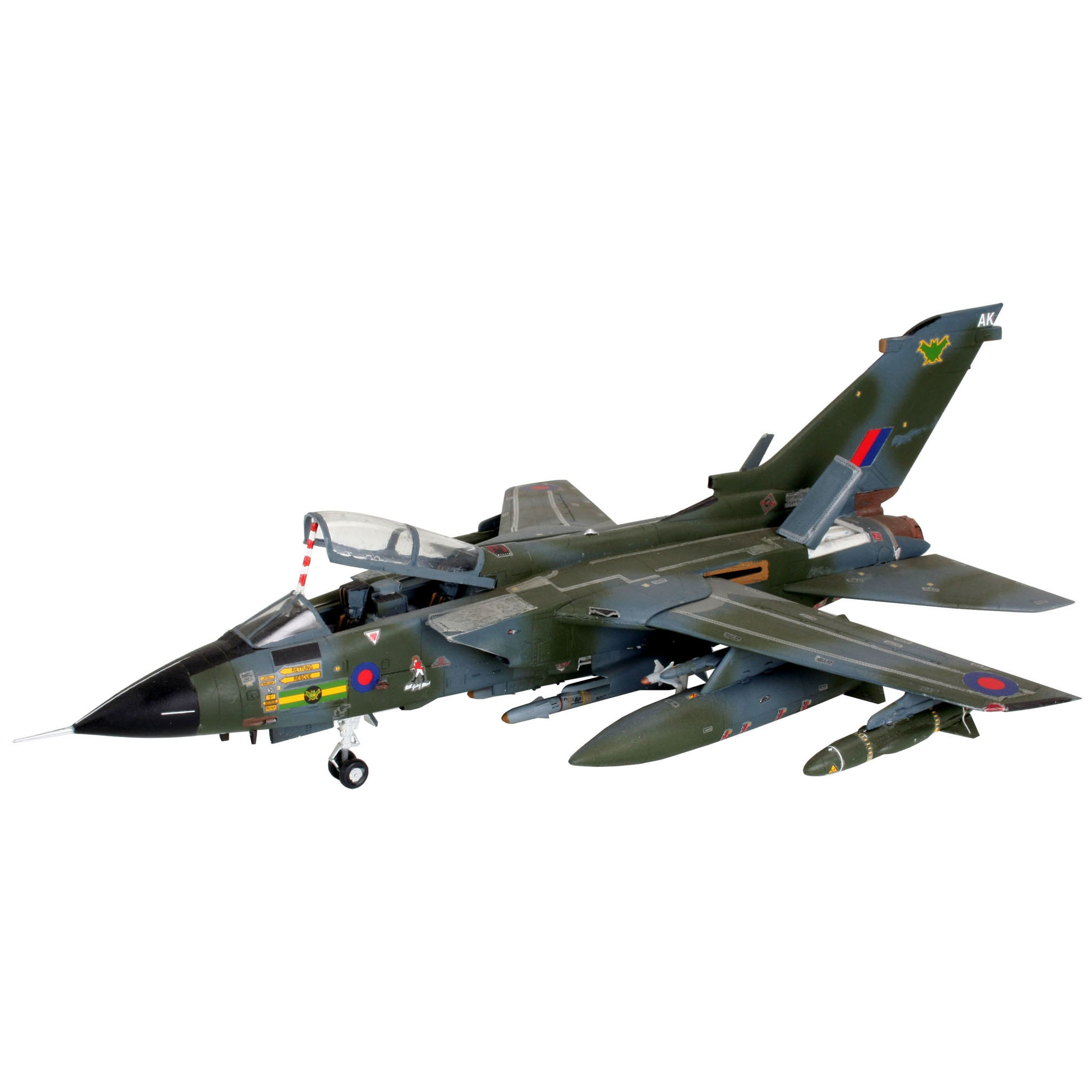 Złożony model Tornado GR.1 RAF w skali 1:72