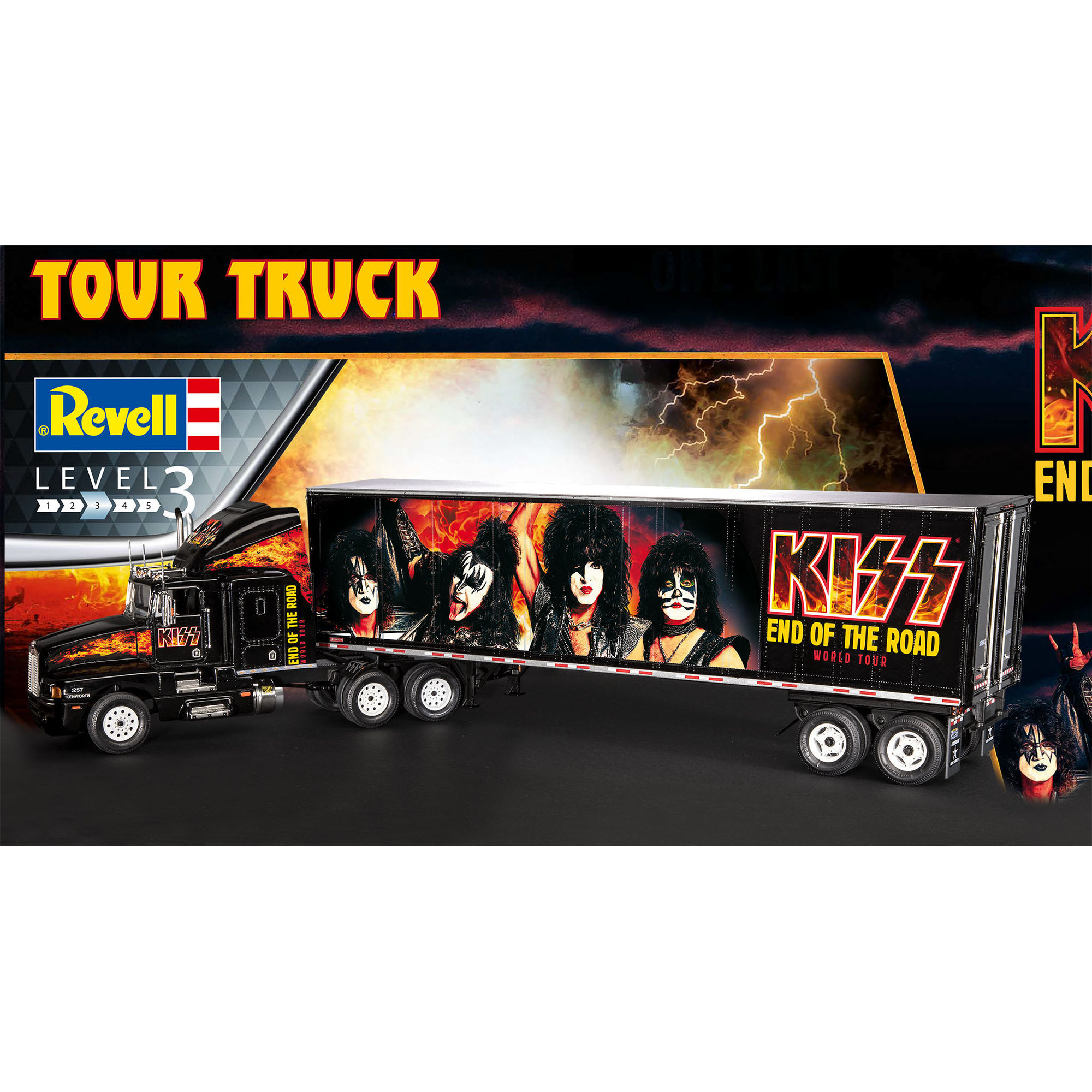 Model KISS Tour Truck w skali 1:32