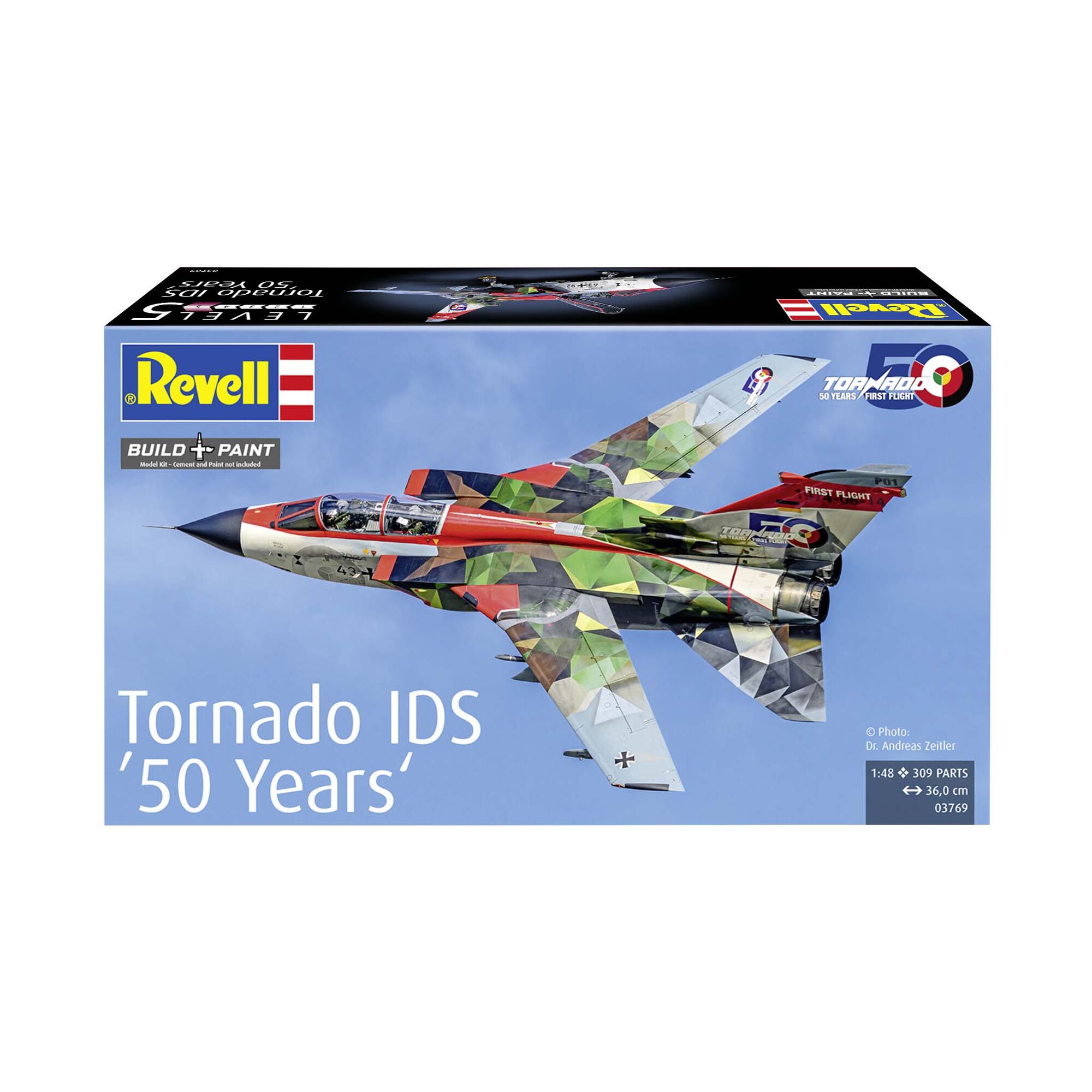 Pudełko zestawu Panavia Tornado IDS 50 Years w skali 1:48