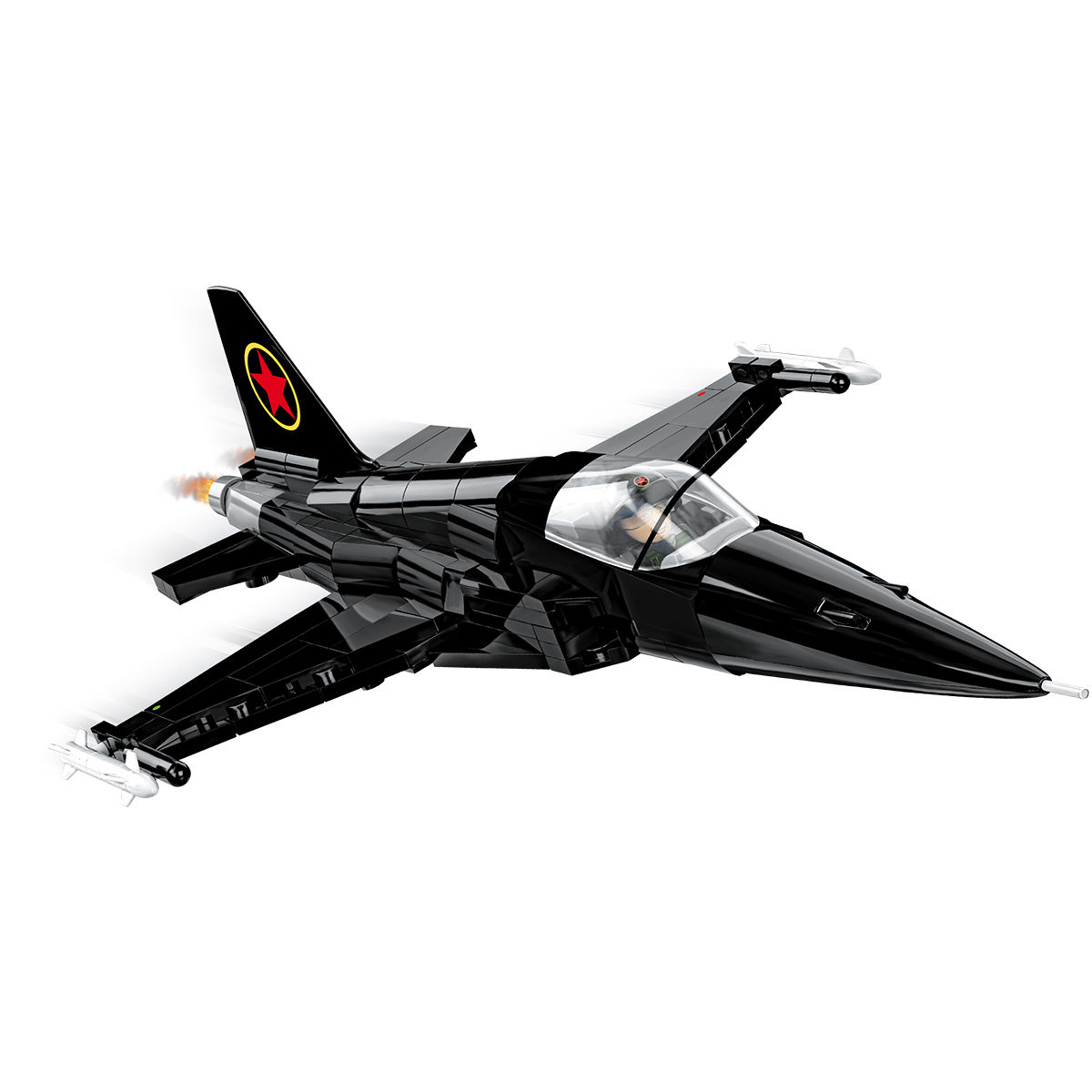 Czarny model samolotu MIG-28