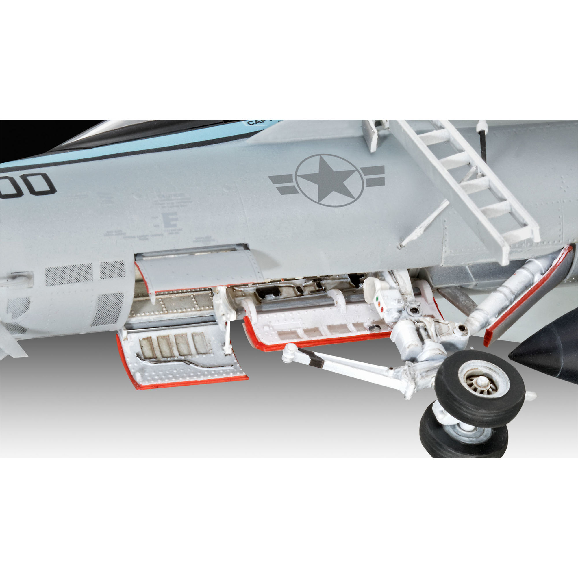 Podwozie i uzbrojenie modelu F/A-18E Super Hornet