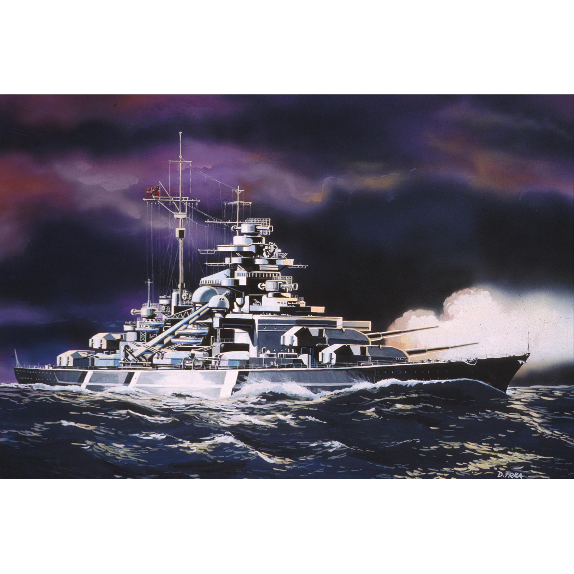 Bismarck na ilustracji historycznej