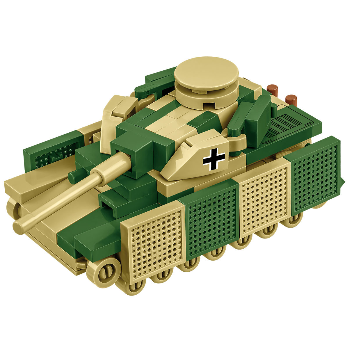 Model czołgu Panzer IV Ausf. J z klocków konstrukcyjnych
