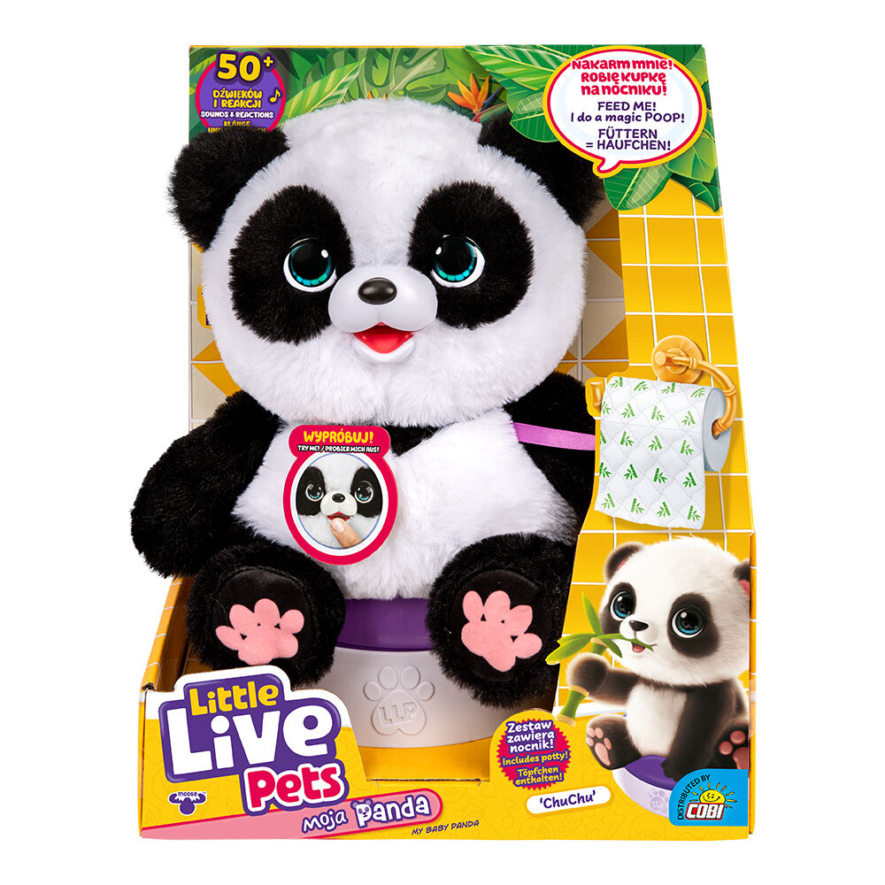 Panda ChuChu w opakowaniu z akcesoriami