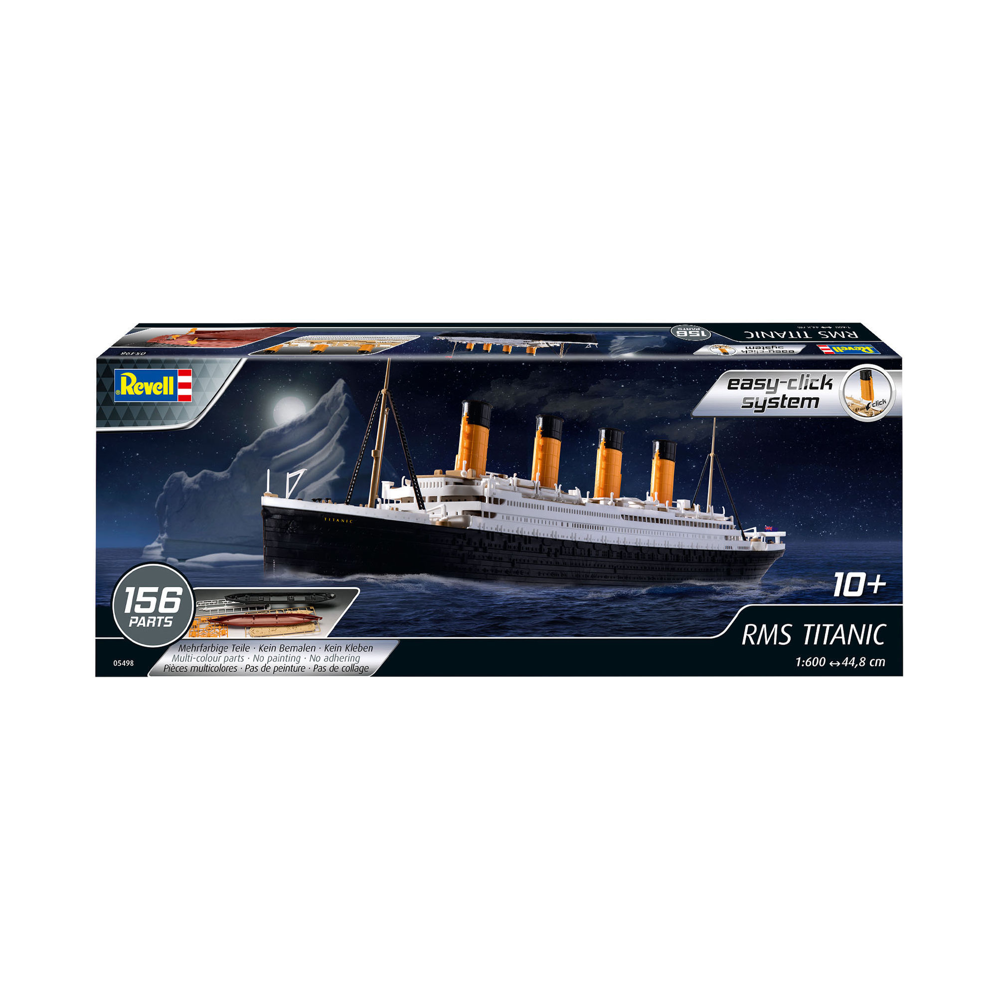 Model RMS Titanic i opakowanie zestawu