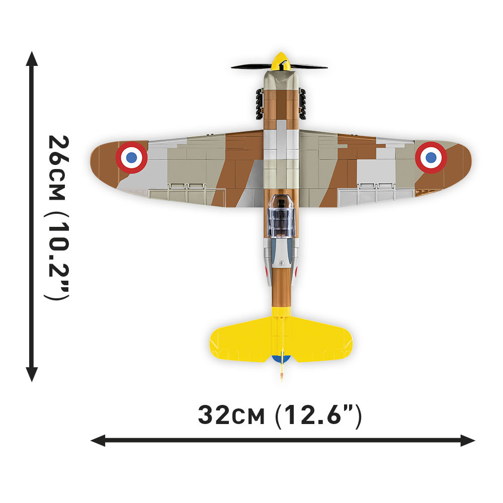 Składane koła modelu Dewoitine D.520