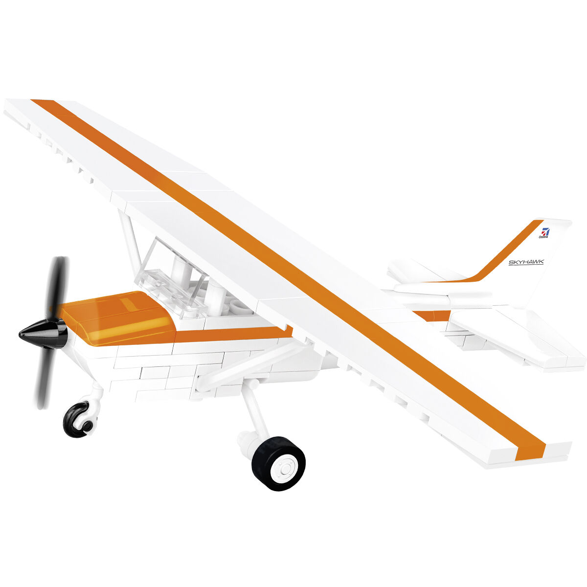 Model Cessny 172 Skyhawk z ruchomym śmigłem i kołami