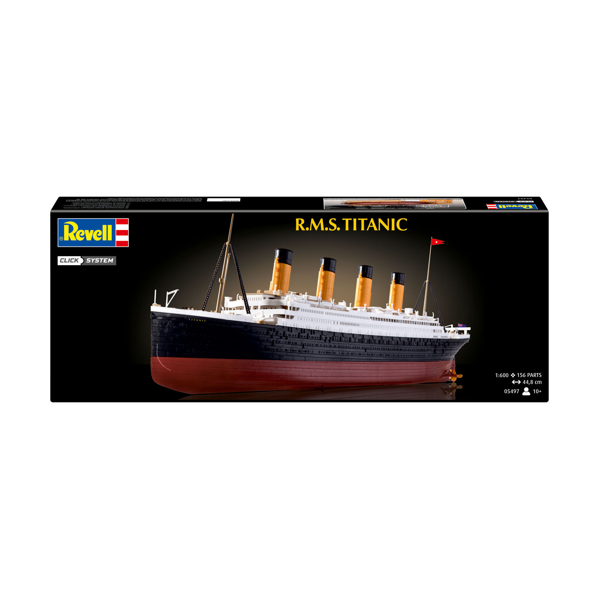 Pudełko zestawu modelarskiego R.M.S. Titanic Revell