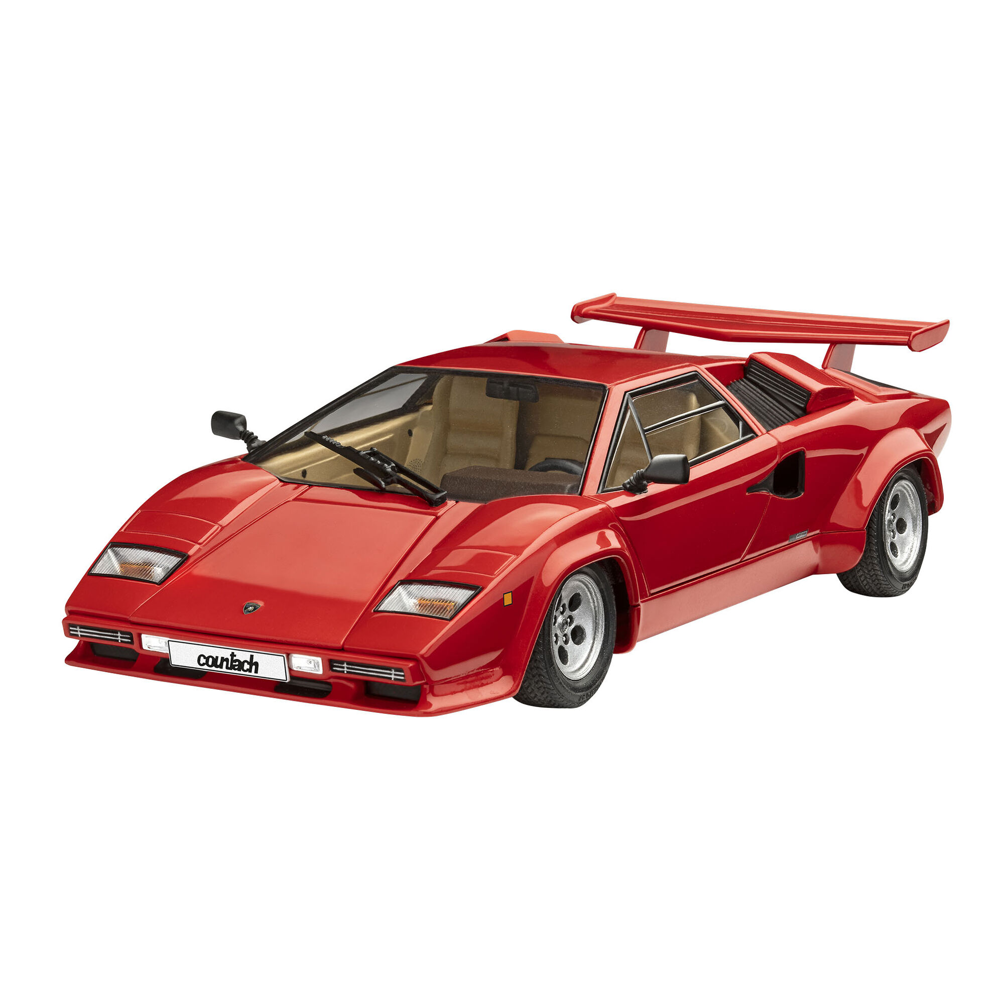 Złożony model Lamborghini Countach LP500S