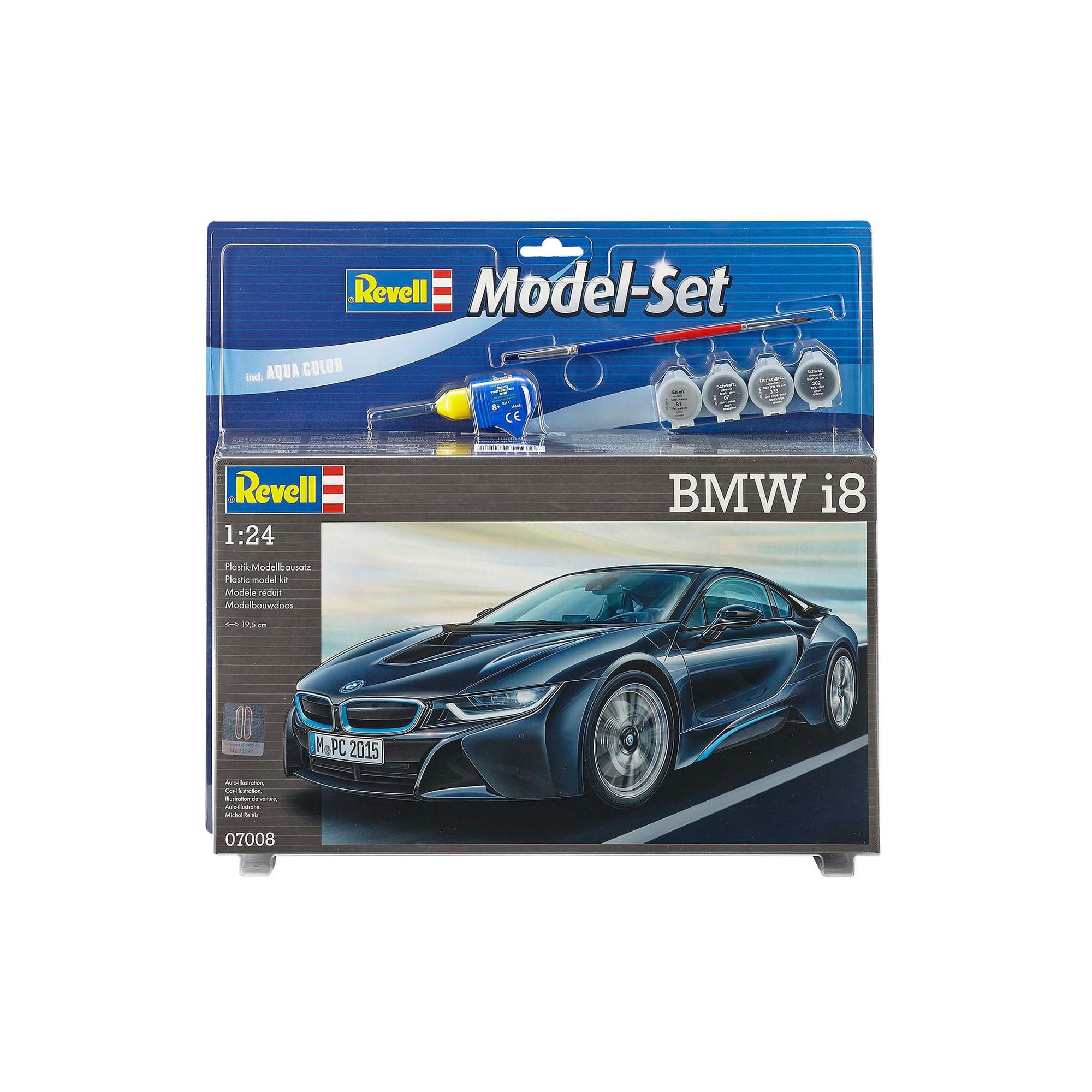 Zestaw modelarski Revell BMW i8 w skali 1:24