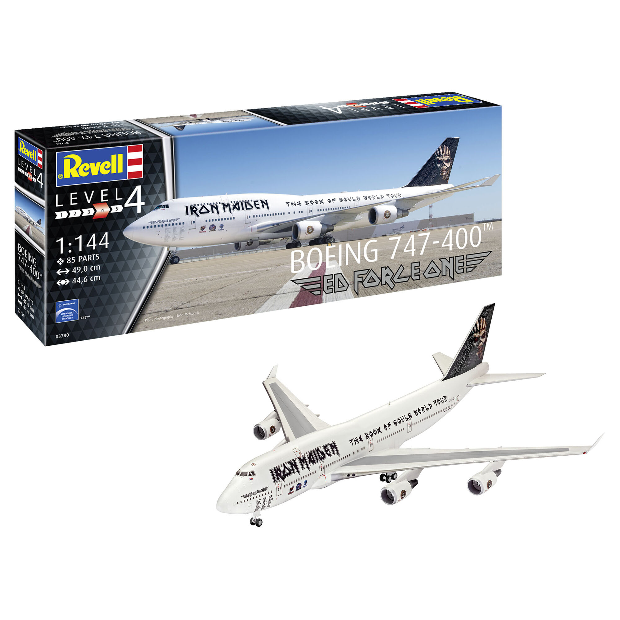 Model Boeing 747-400 Ed Force One z opakowaniem