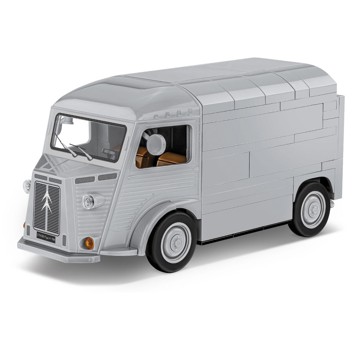 Zbudowany model Citroëna Type H w ujęciu od przodu