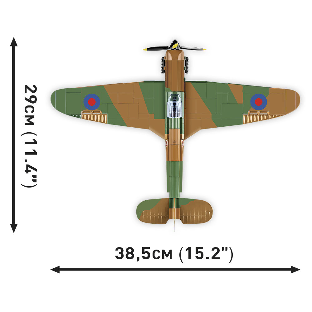 Model Hawker Hurricane Mk I z wysuniętym podwoziem