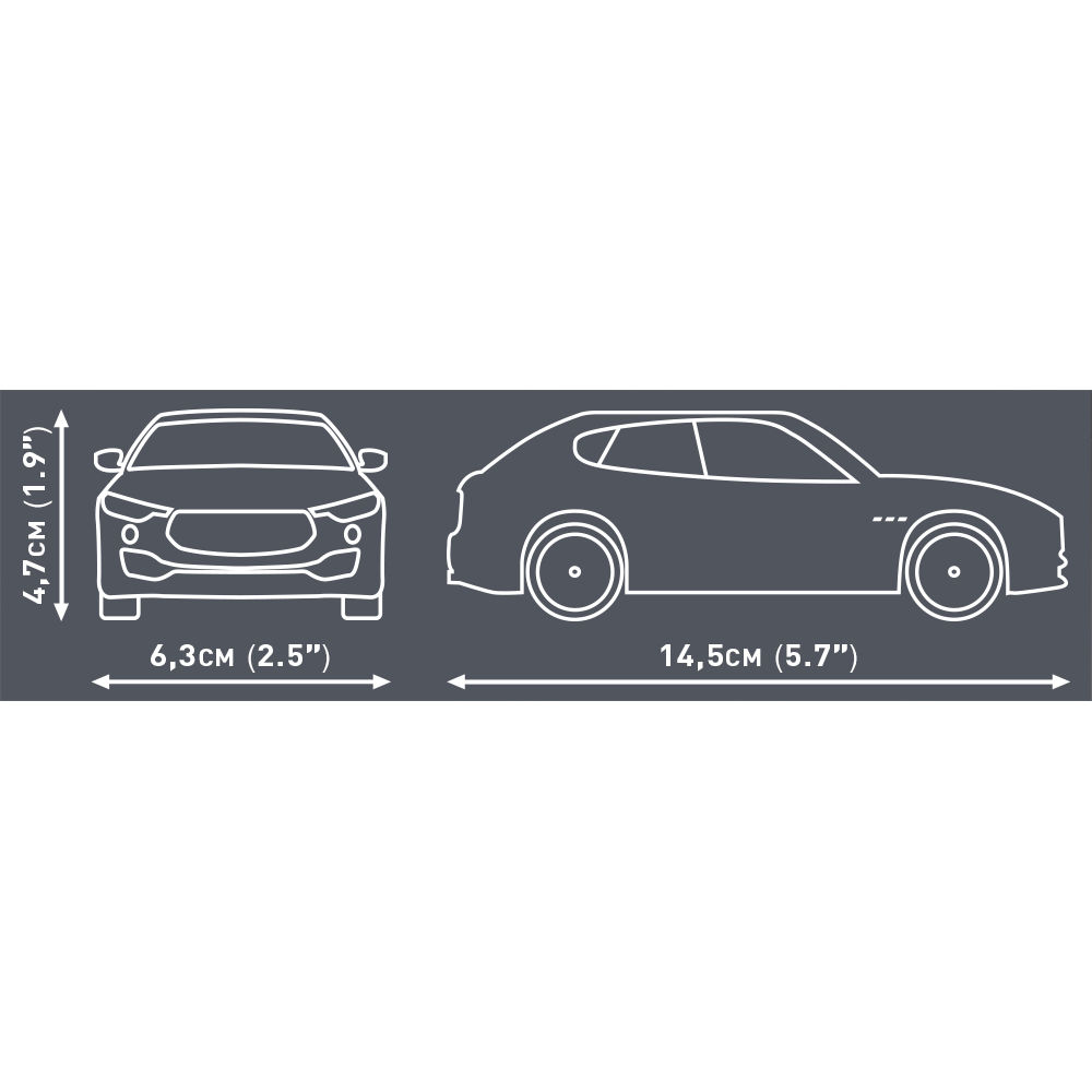 Wymiary modelu Maserati Levante Trofeo