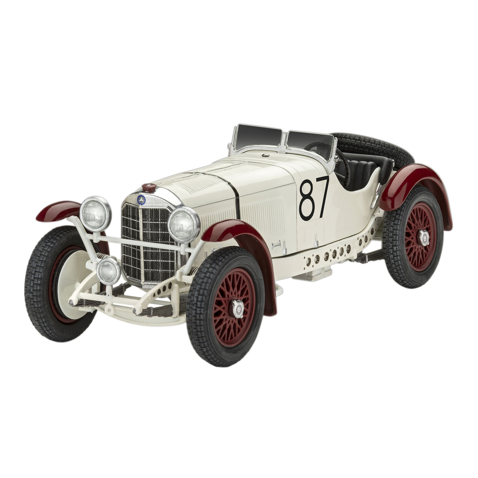 Złożony model Mercedes-Benz SSKL w skali 1:32