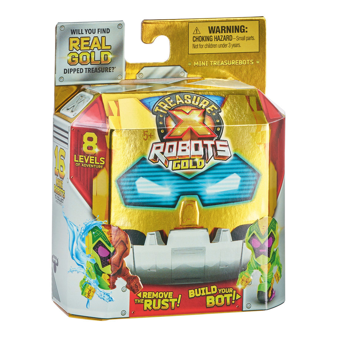 Opakowanie Treasure X Robots Gold – Mini Robot