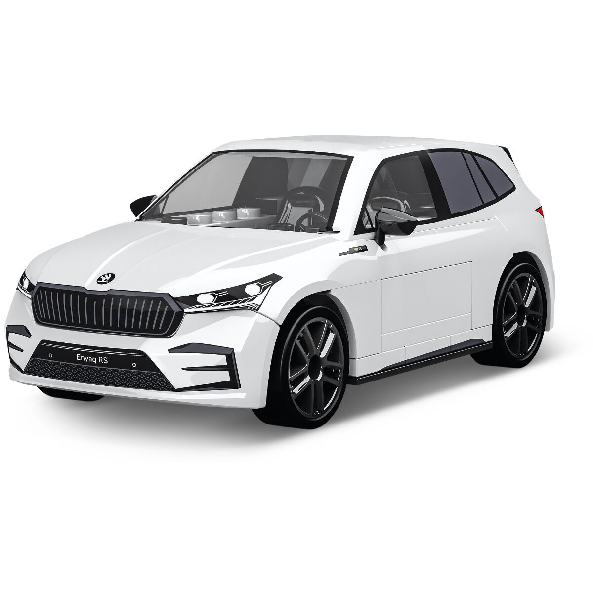 Model Škoda Enyaq RS z klocków COBI