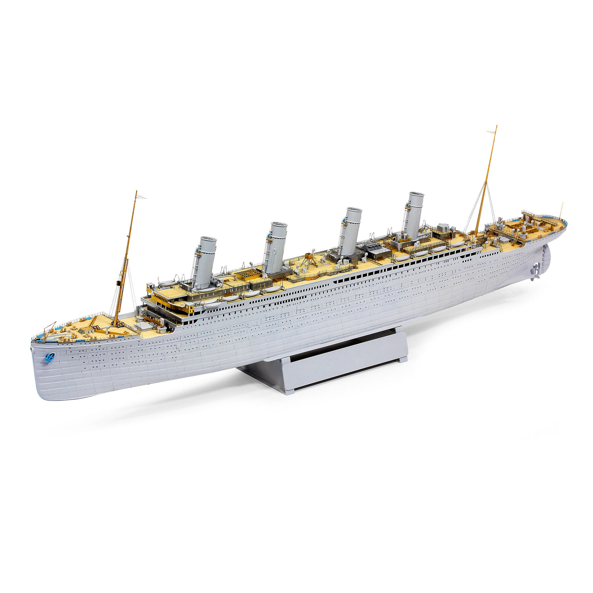 Ukończony model RMS Titanic w skali 1:400