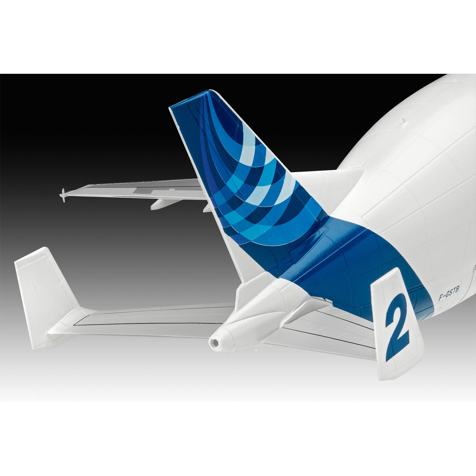 Usterzenie ogonowe modelu Airbus Beluga