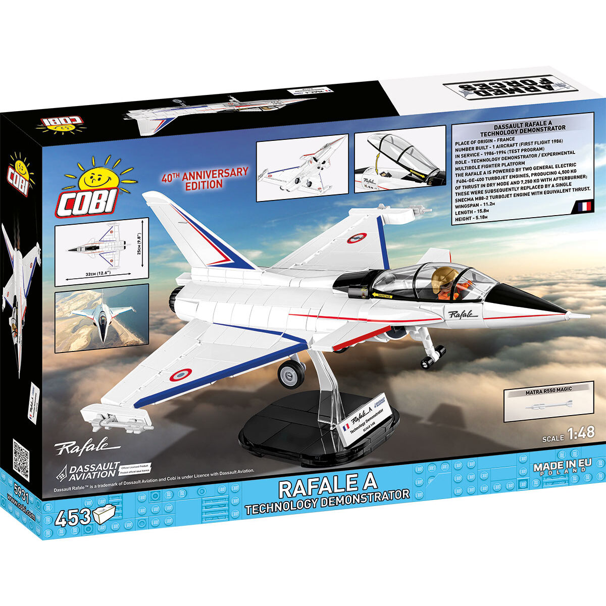 Pudełko zestawu Rafale A Technology Demonstrator