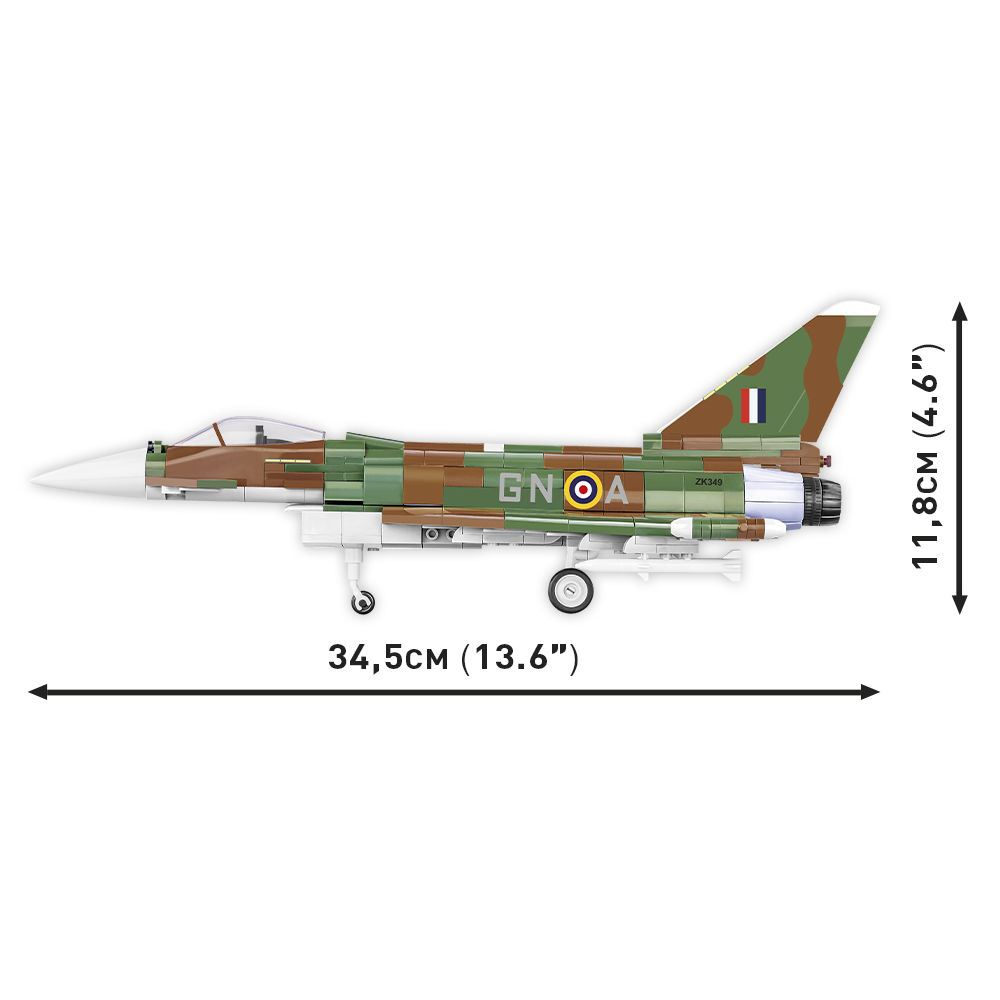 Eurofighter Typhoon FGR4 na podstawce ekspozycyjnej