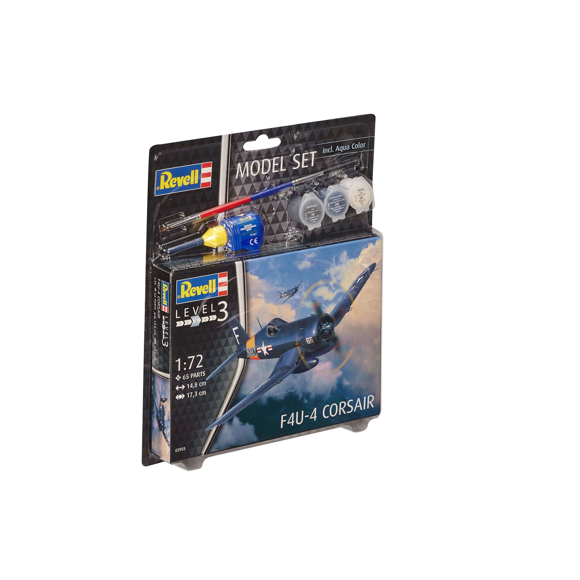 Zestaw Revell F4U-4 Corsair w skali 1:72
