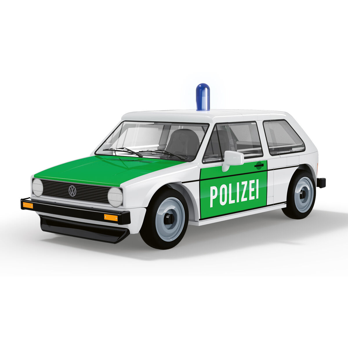 Volkswagen Golf I Polizei z klocków COBI