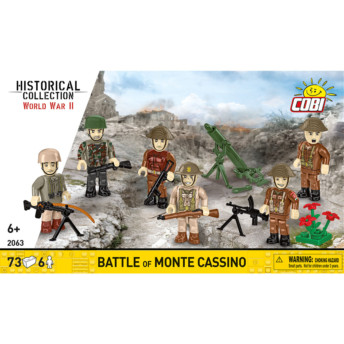 Zestaw figurek i wyposażenia Bitwa pod Monte Cassino