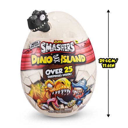 Mega Jajo Smashers Dino Island o wysokości 29,5 cm