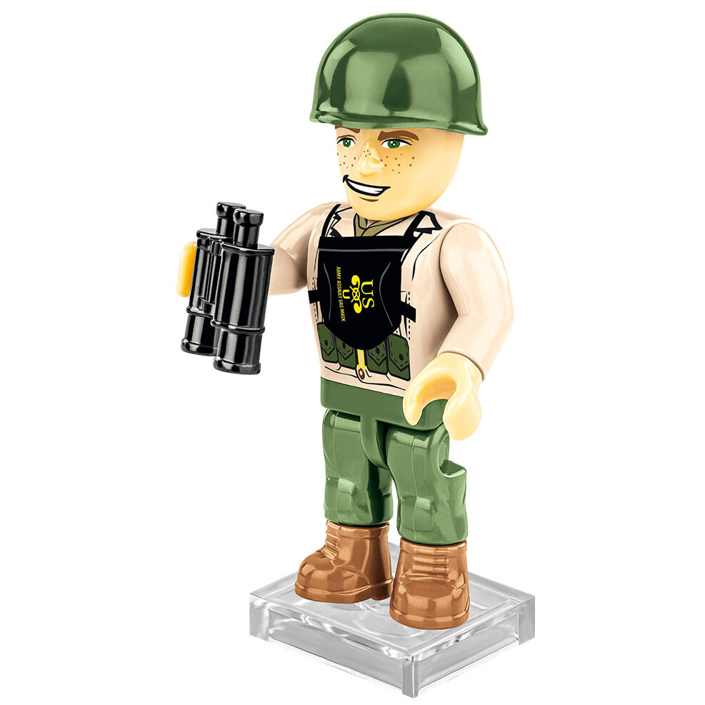 Figurka żołnierza z akcesorium z zestawu COBI D-Day