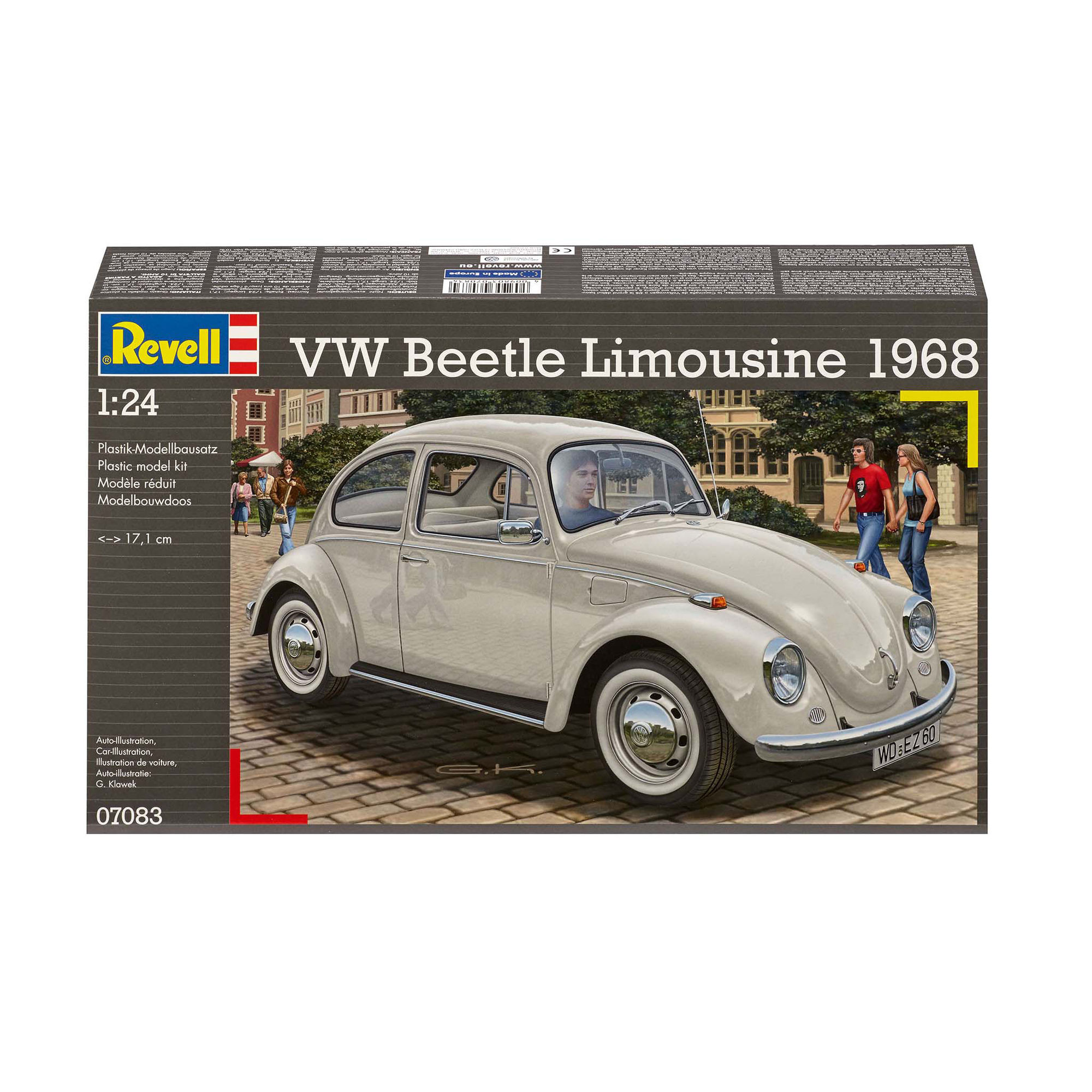Pudełko zestawu modelu VW Käfer Limousine 1968