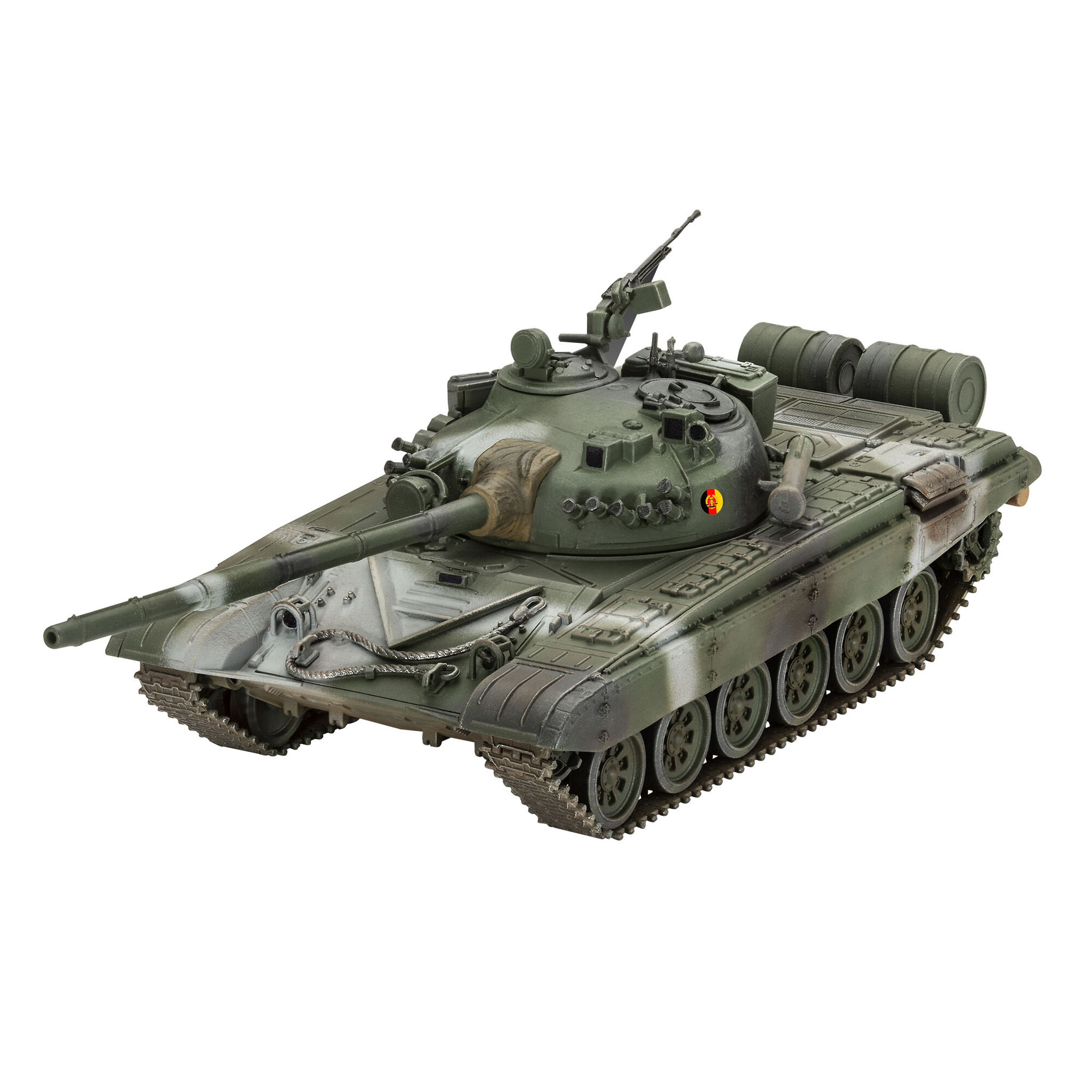 Zmontowany model czołgu T-72 M1 w skali 1:72