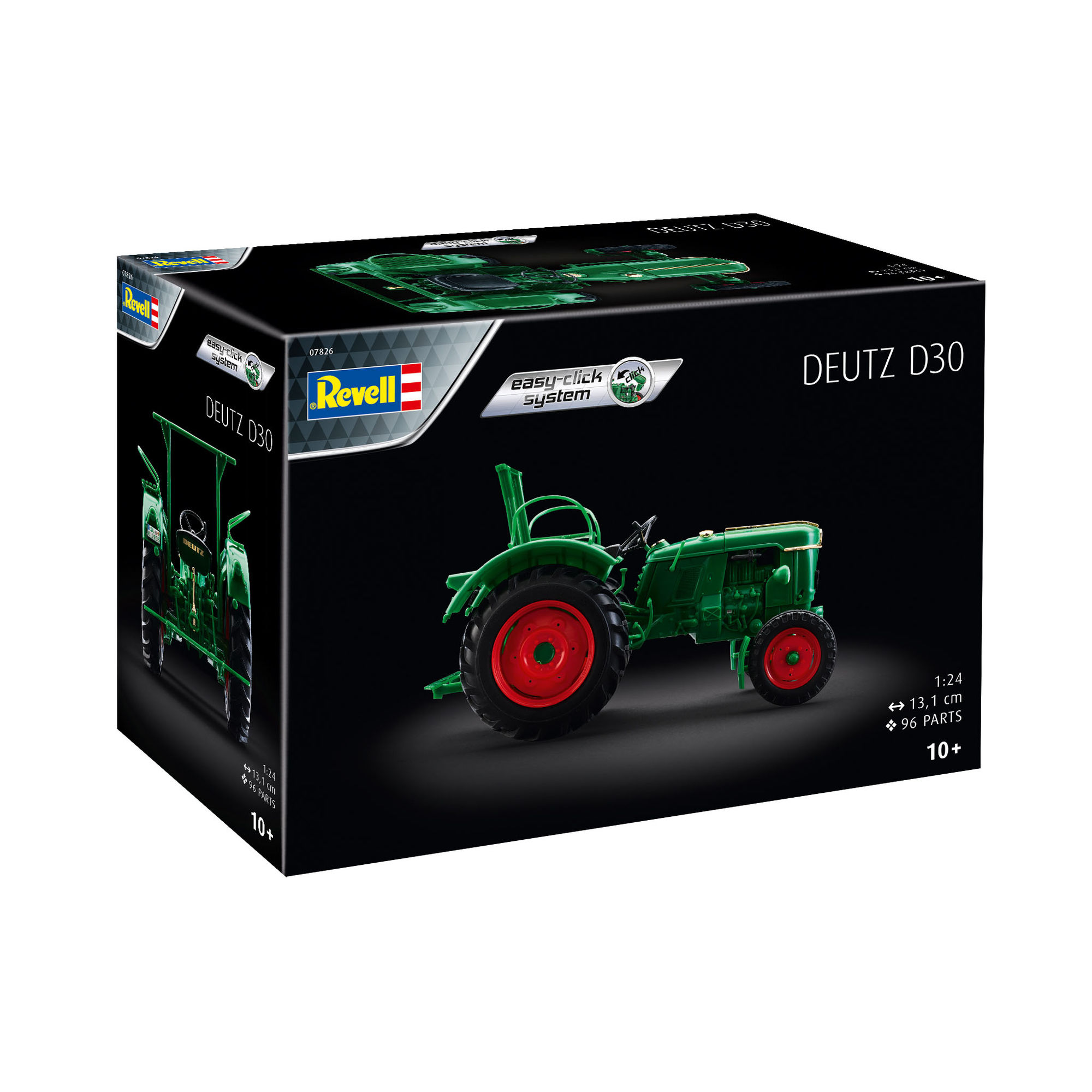 Pudełko modelu ciągnika Deutz D30