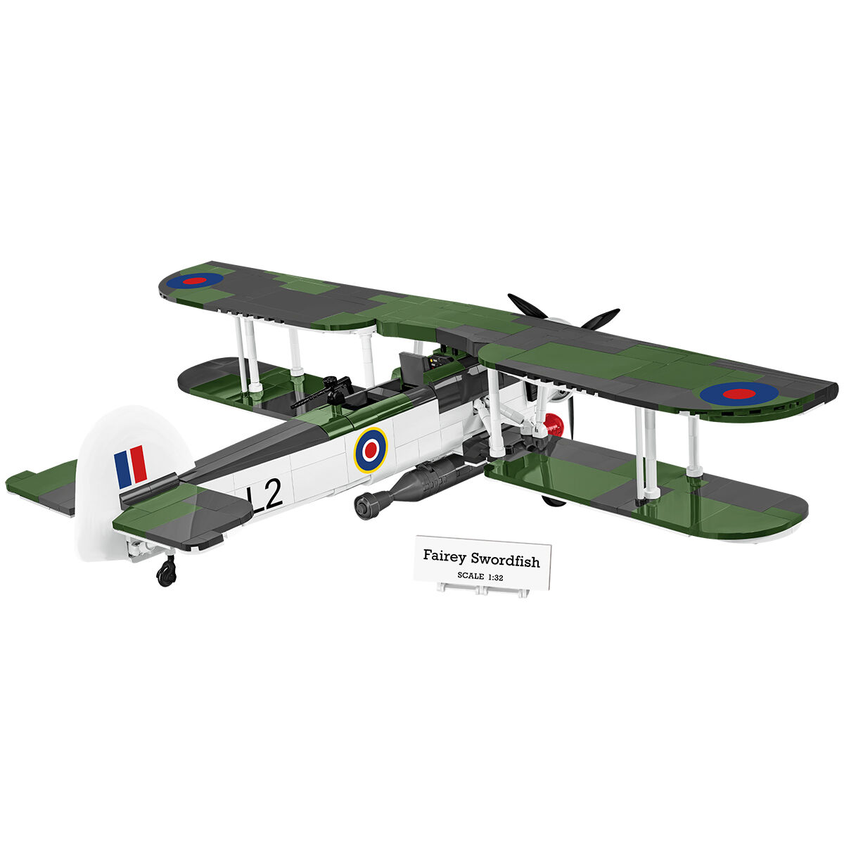 Fairey Swordfish z podstawką kolekcjonerską