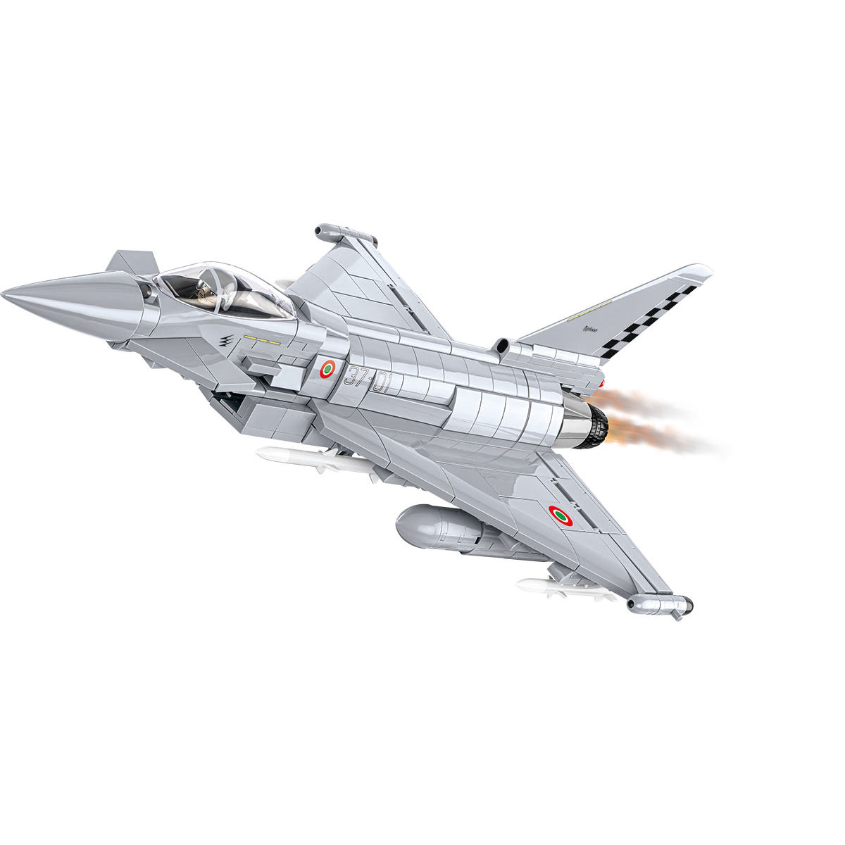 Zbudowany model Eurofighter F2000 Typhoon
