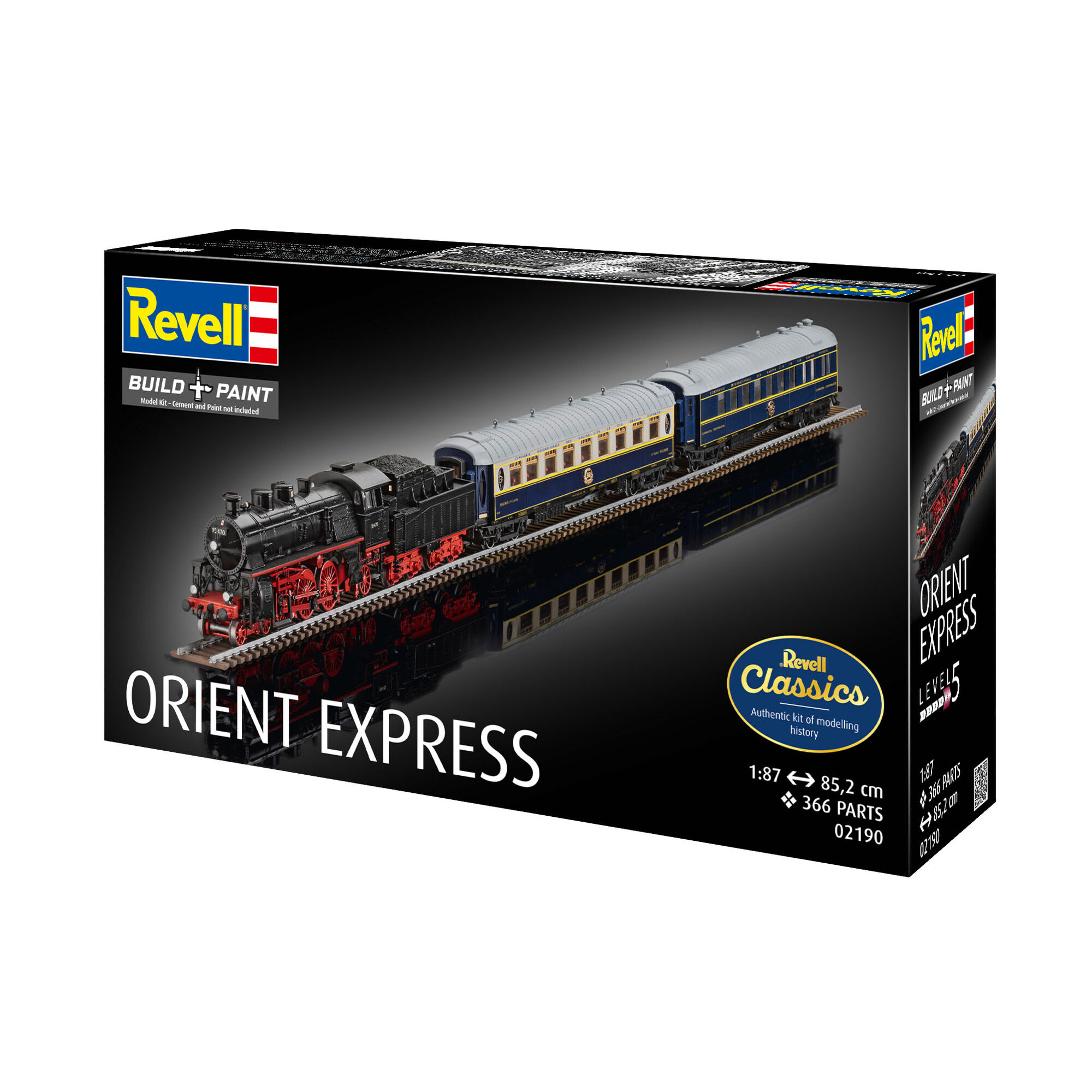 Pudełko zestawu modelarskiego Orient Express Revell