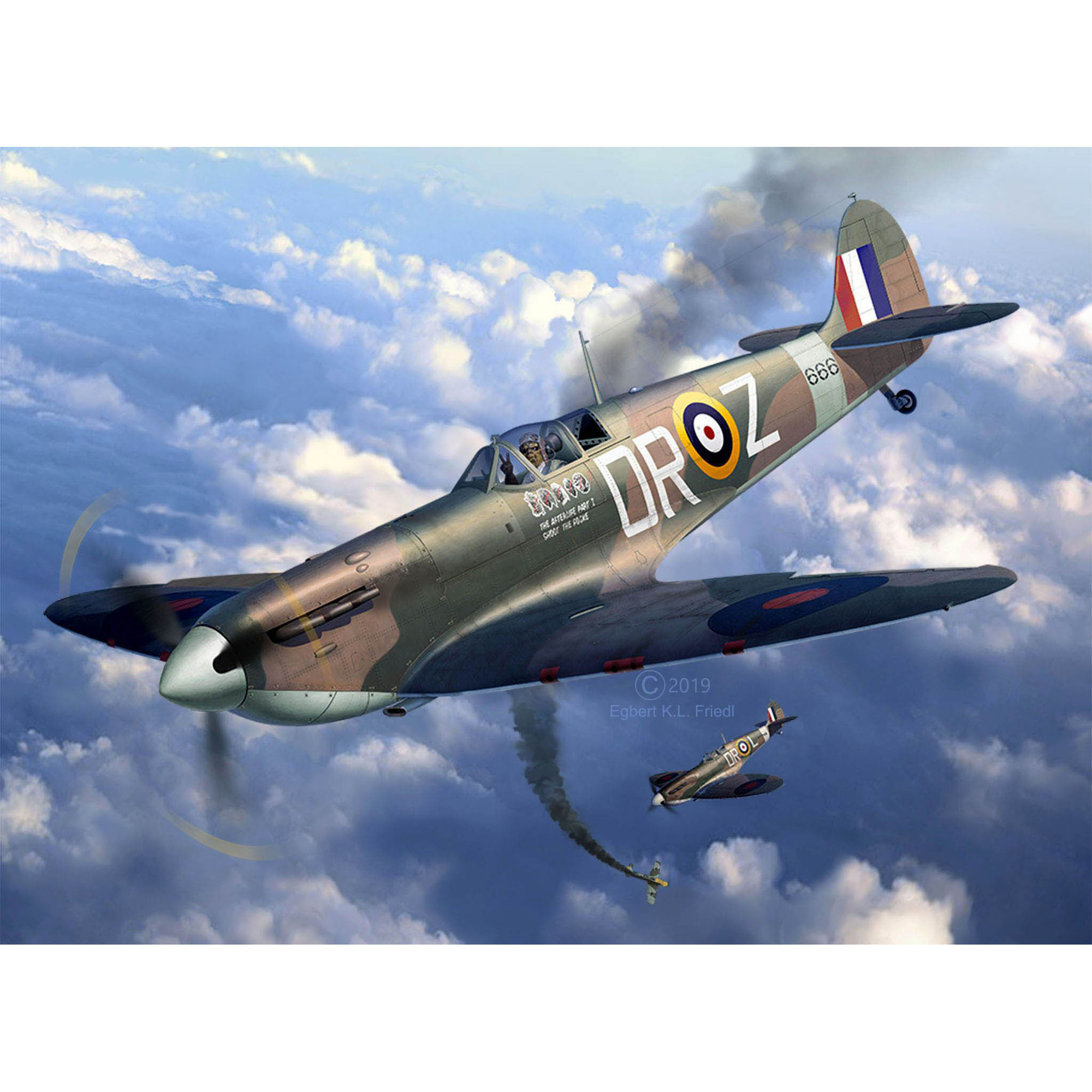 Spitfire Mk.II w malowaniu Aces High