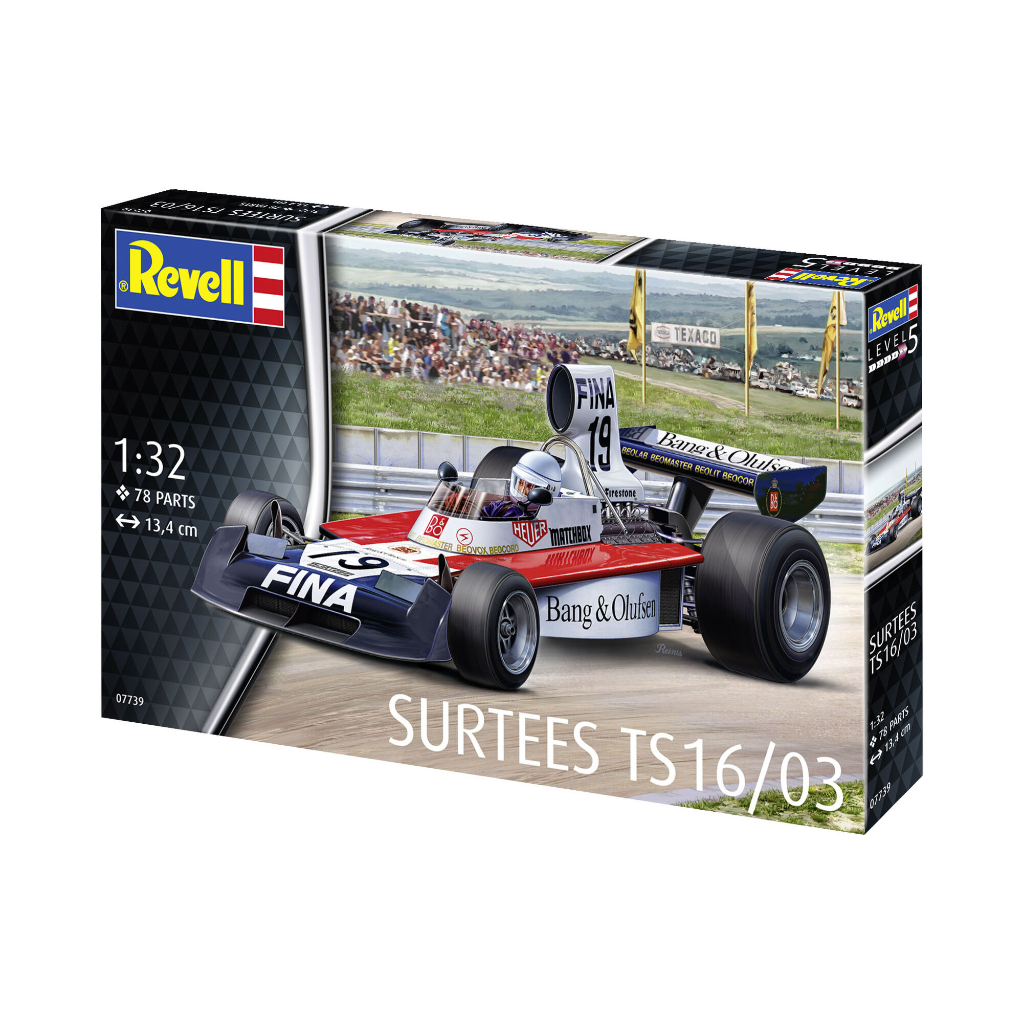Pudełko modelu Surtees TS16/03 w skali 1:32