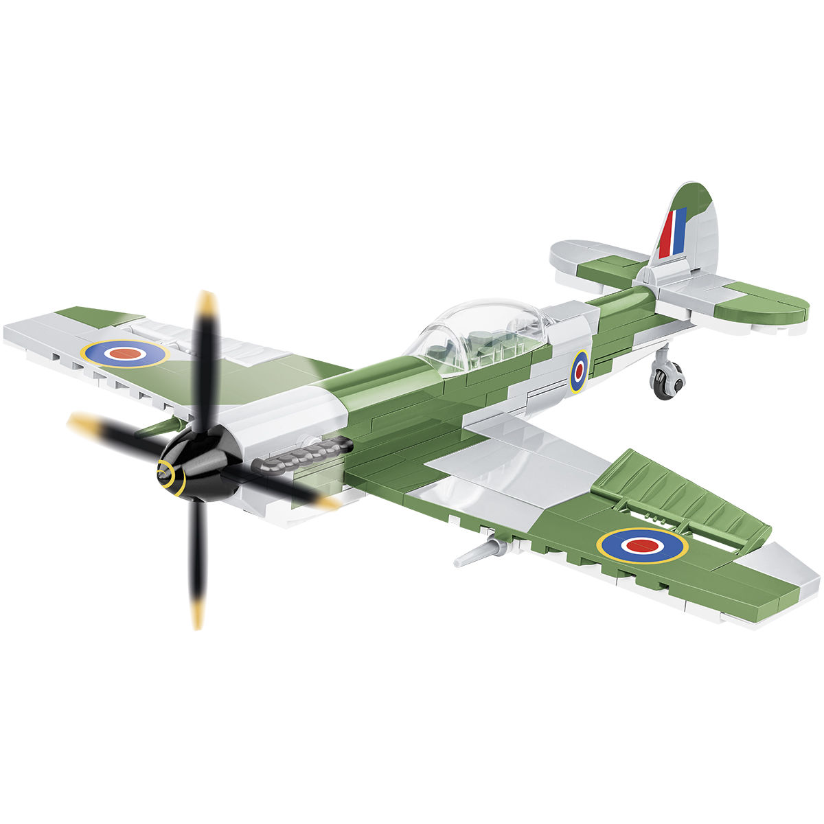 Klockowy model samolotu Spitfire Mk. XVI Bubbletop