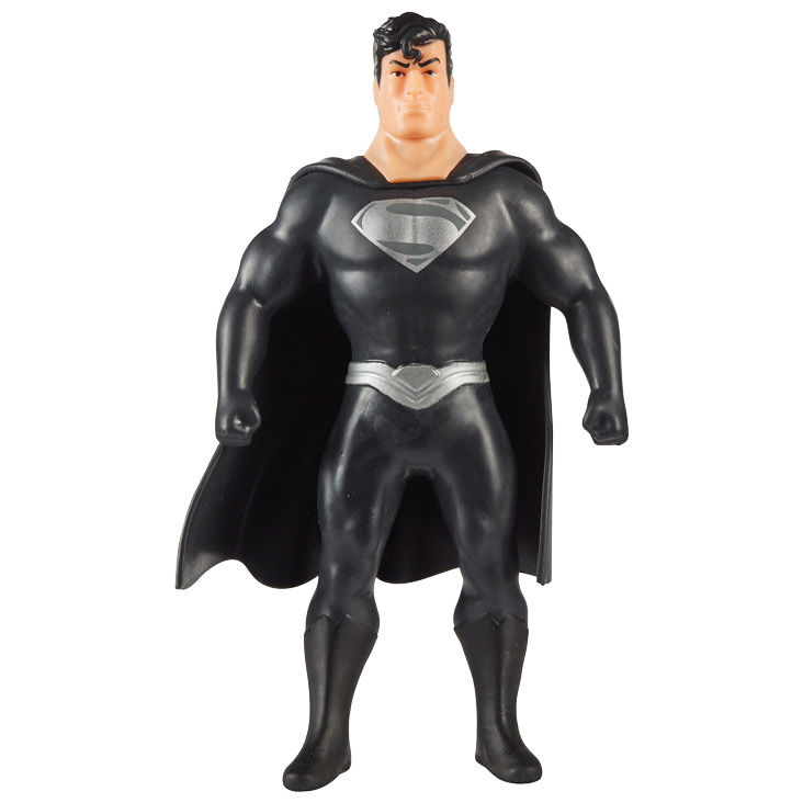 Figurka Stretch DC Superman w czarnym kostiumie