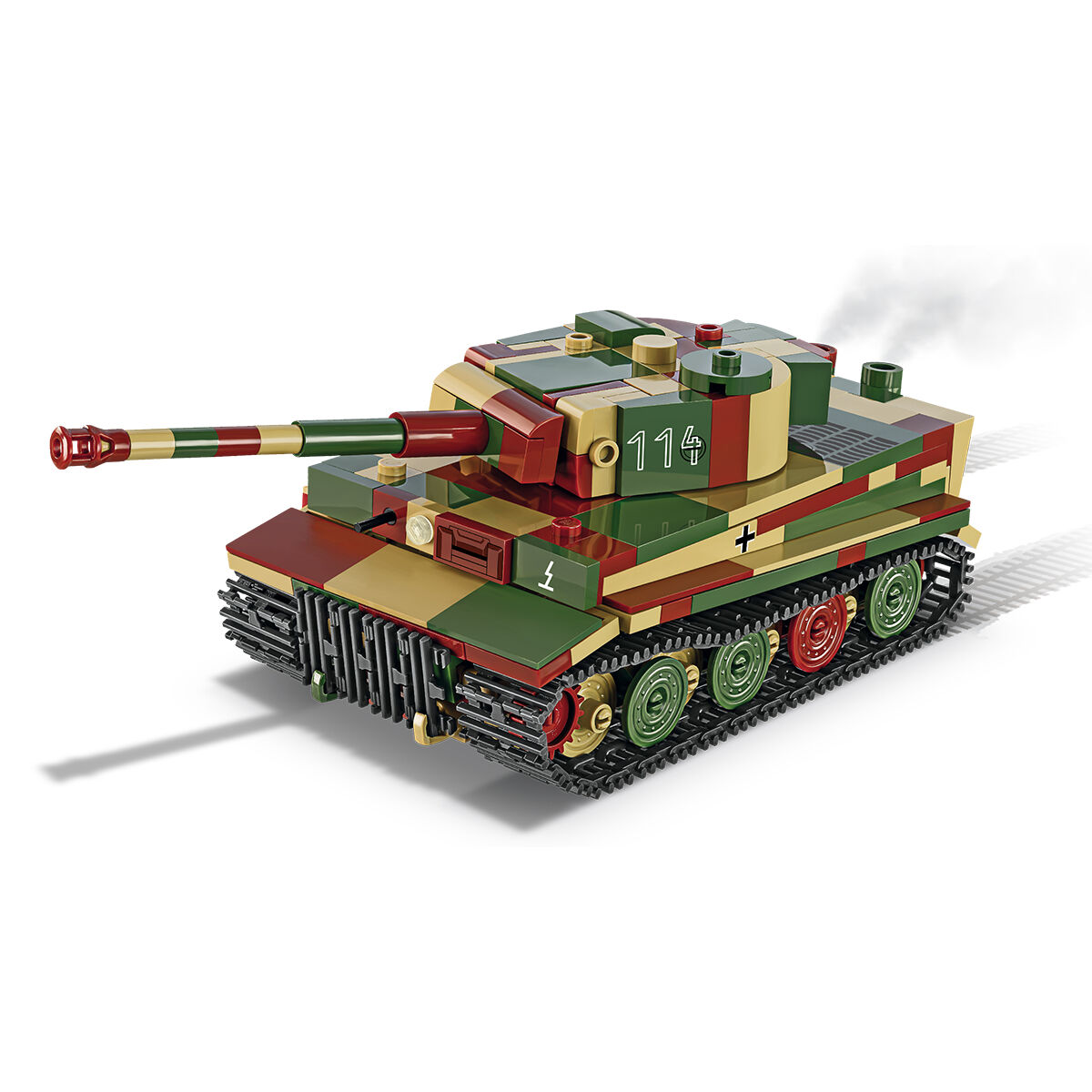 Model czołgu Tiger I w wersji z oznaczeniem 114