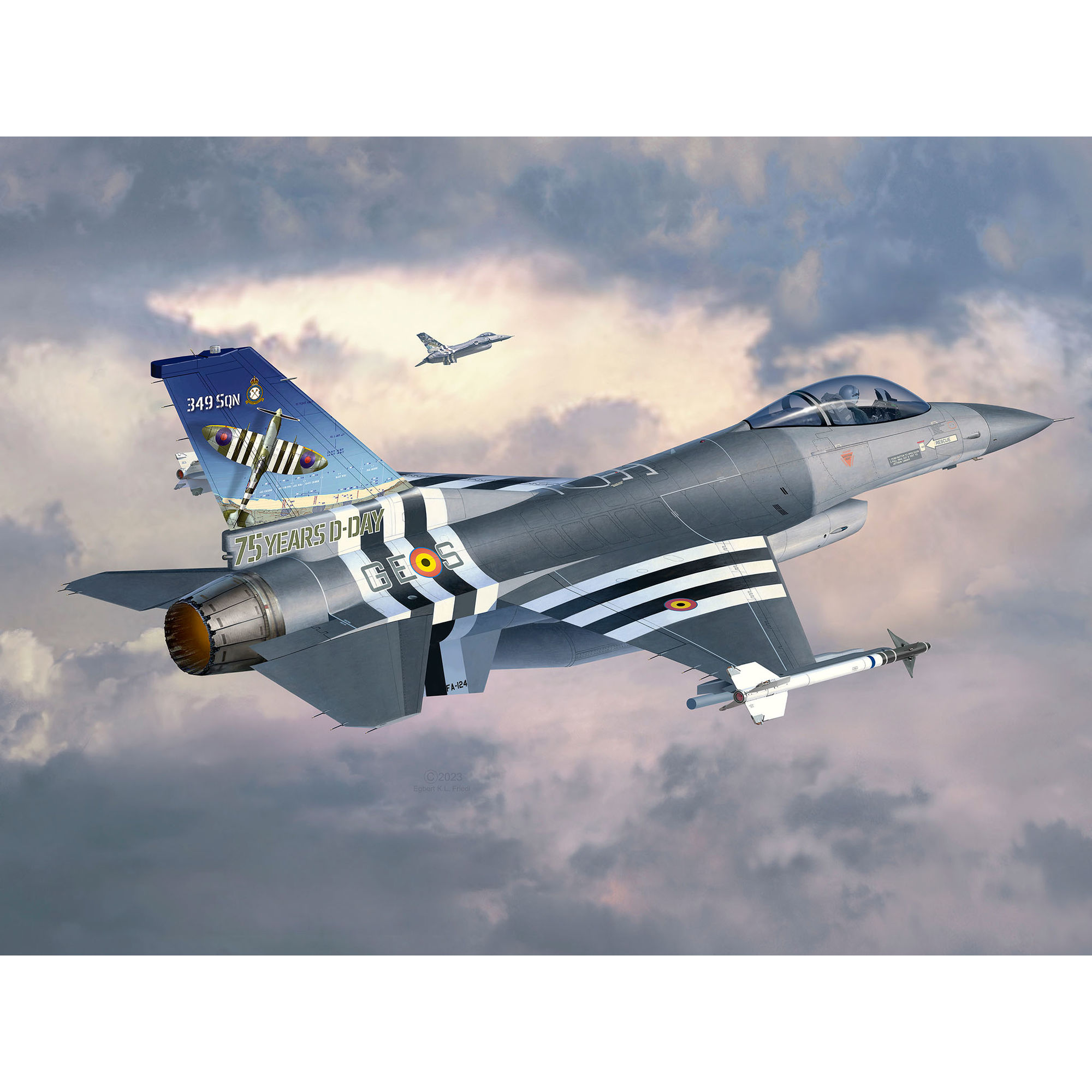 F-16 Falcon w locie